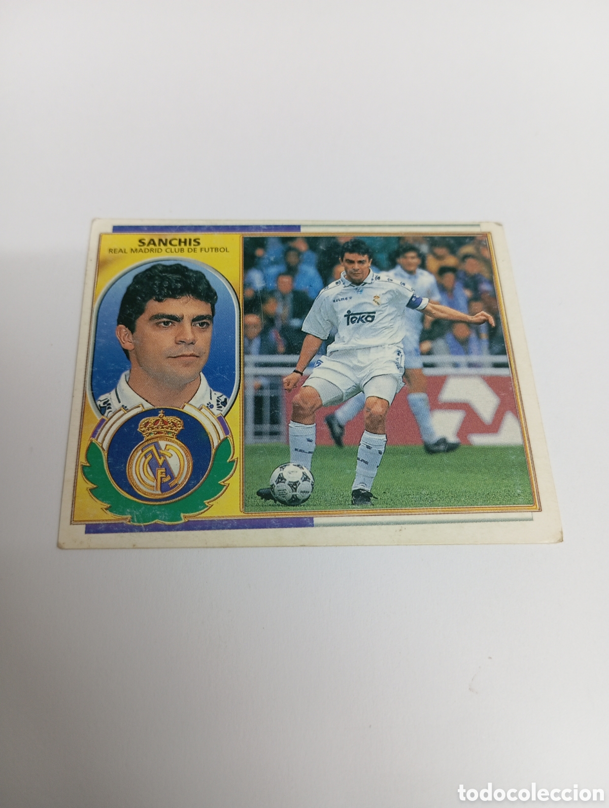 Cromos de F&uacute;tbol: SANCHIS Real Madrid Liga Este 1996 1997 PANINI 96 97