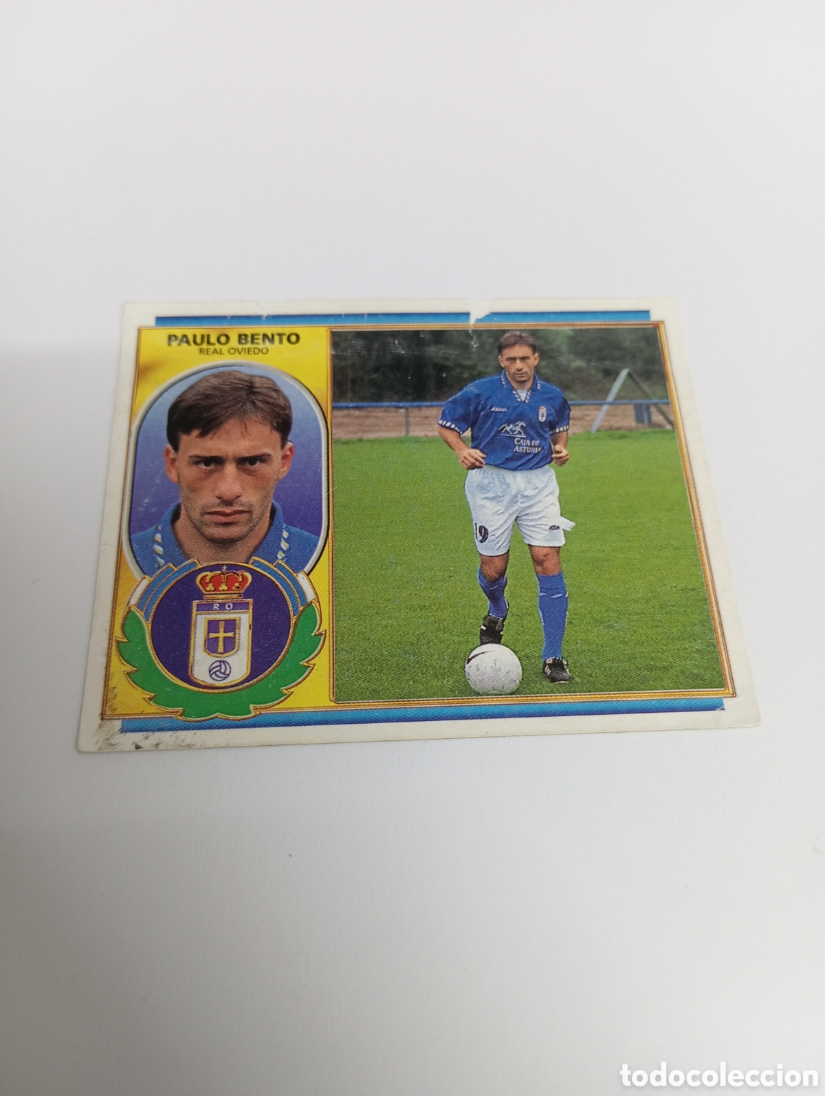 Cromos de F&uacute;tbol: PAULO BENTO COLOCA Oviedo Liga Este 1996 1997 PANINI 96 97