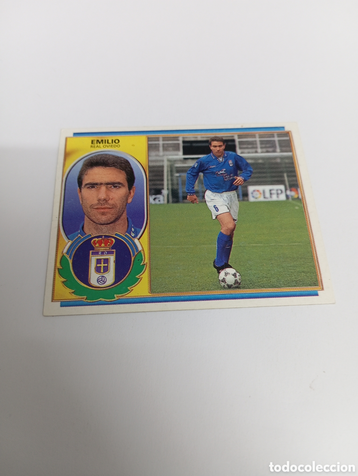 Cromos de F&uacute;tbol: EMILIO Oviedo Liga Este 1996 1997 PANINI 96 97