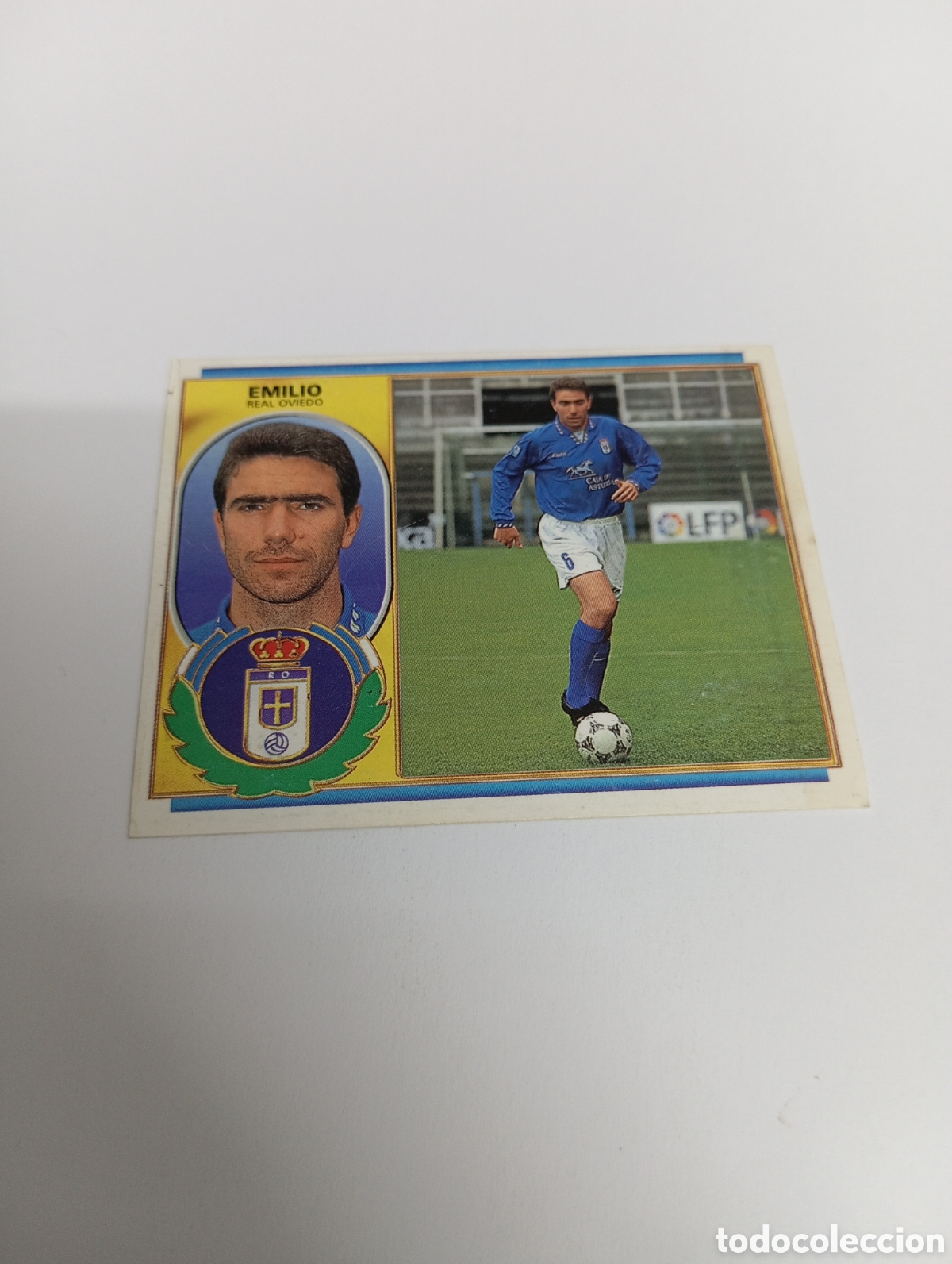 Cromos de F&uacute;tbol: EMILIO Oviedo Liga Este 1996 1997 PANINI 96 97