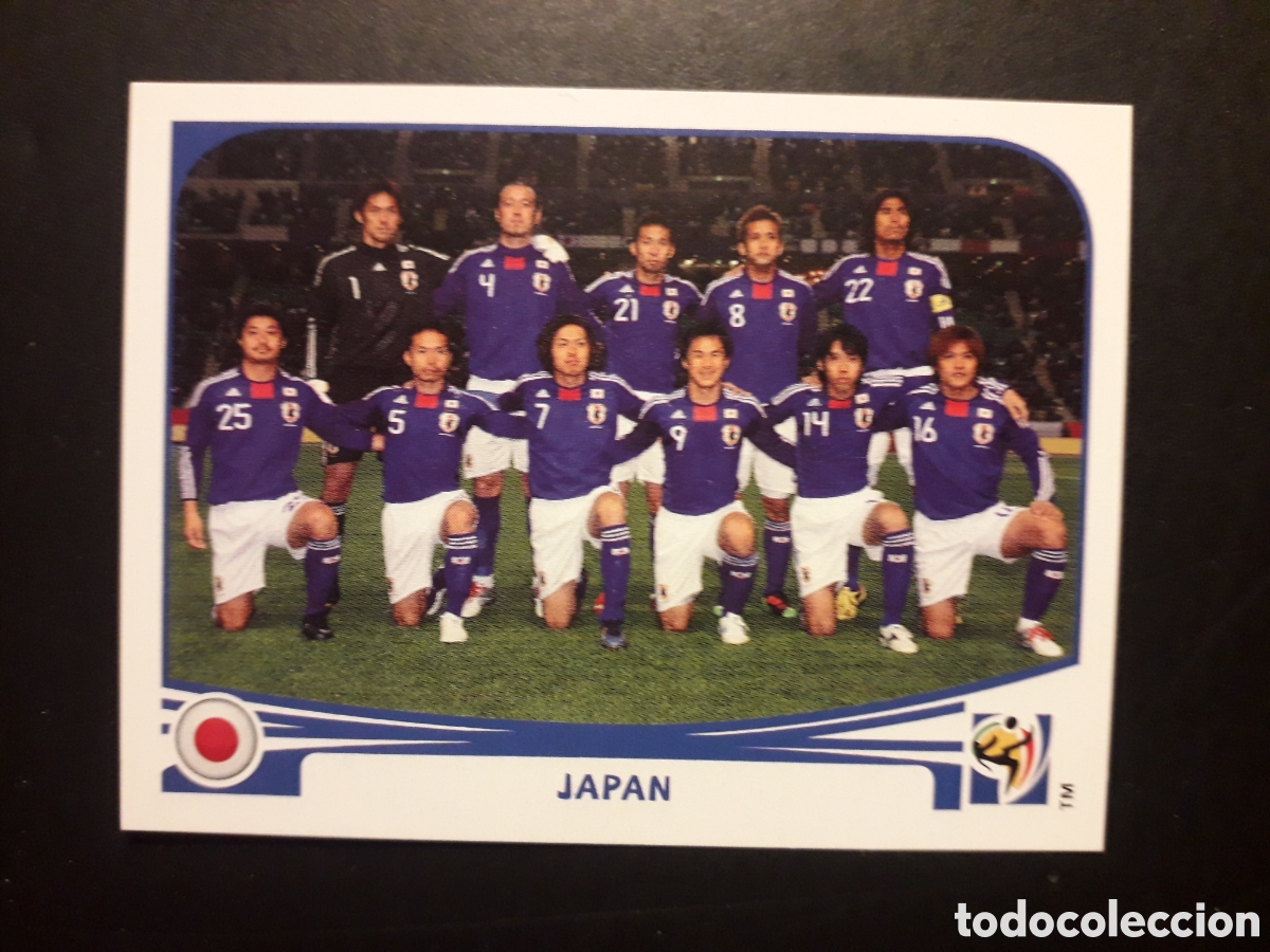 Cromos de F&uacute;tbol: SELECCI&Oacute;N JAP&Oacute;N MUNDIAL SUD&Aacute;FRICA 2010 PANINI N&deg; 372 SIN PEGAR. PEDIDO M&Iacute;NIMO 3&euro;.