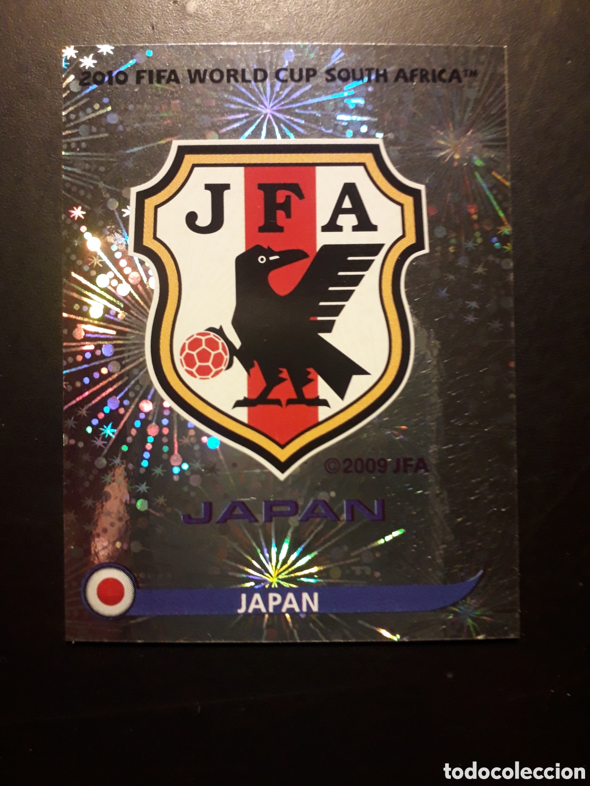 Cromos de F&uacute;tbol: ESCUDO JAP&Oacute;N MUNDIAL SUD&Aacute;FRICA 2010 PANINI N&deg; 373 SIN PEGAR. PEDIDO M&Iacute;NIMO 3&euro;