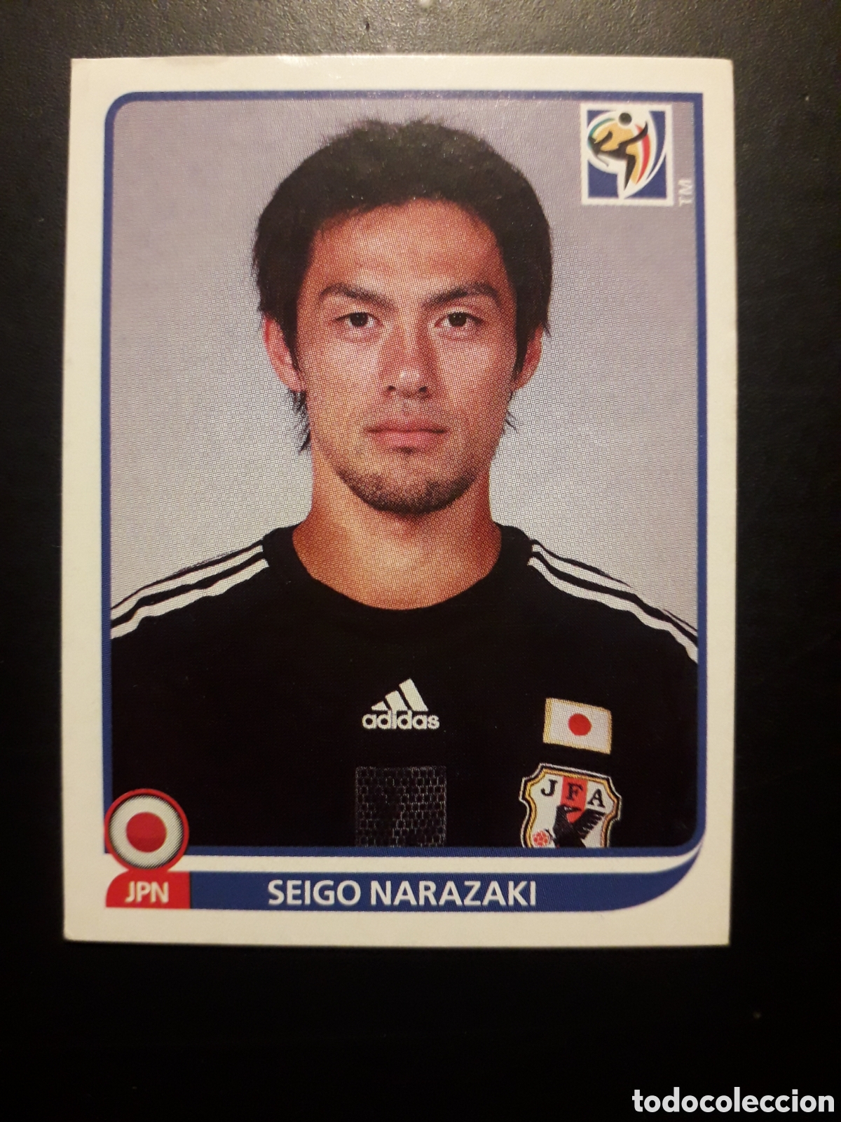 Cromos de F&uacute;tbol: SEIGO NARAZAKI JAP&Oacute;N MUNDIAL SUD&Aacute;FRICA 2010 PANINI N&deg; 375 SIN PEGAR. PEDIDO M&Iacute;NIMO 3&euro;