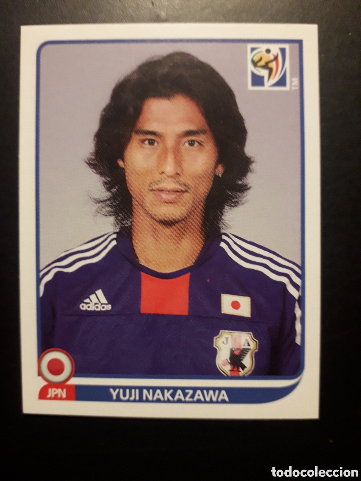 Cromos de F&uacute;tbol: YUJI NAKAZAWA JAP&Oacute;N MUNDIAL SUD&Aacute;FRICA 2010 PANINI N&deg; 376 SIN PEGAR. PEDIDO M&Iacute;NIMO 3&euro;