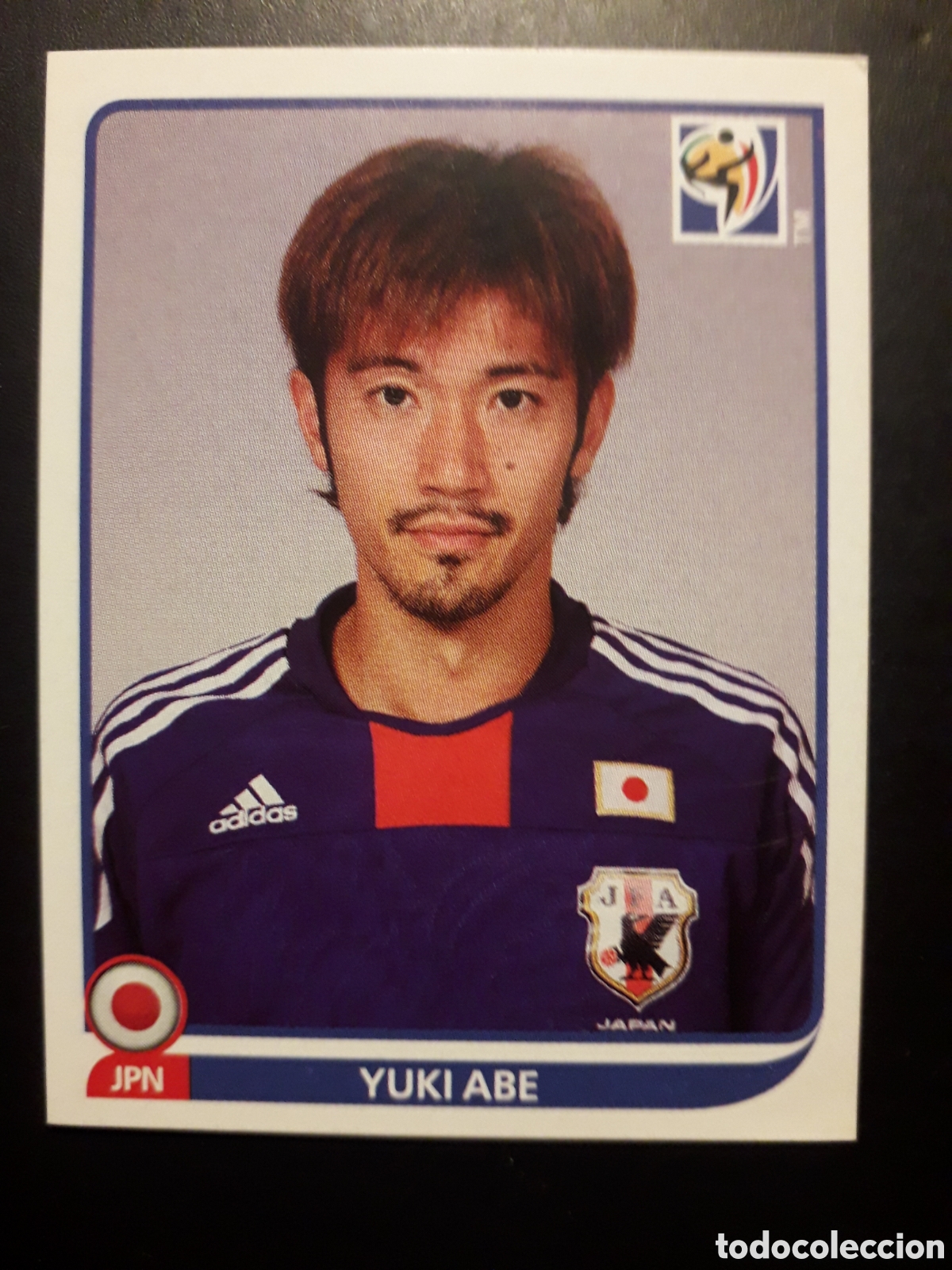 Cromos de F&uacute;tbol: YUKI ABE JAP&Oacute;N MUNDIAL SUD&Aacute;FRICA 2010 PANINI N&deg; 381 SIN PEGAR. PEDIDO M&Iacute;NIMO 3&euro;