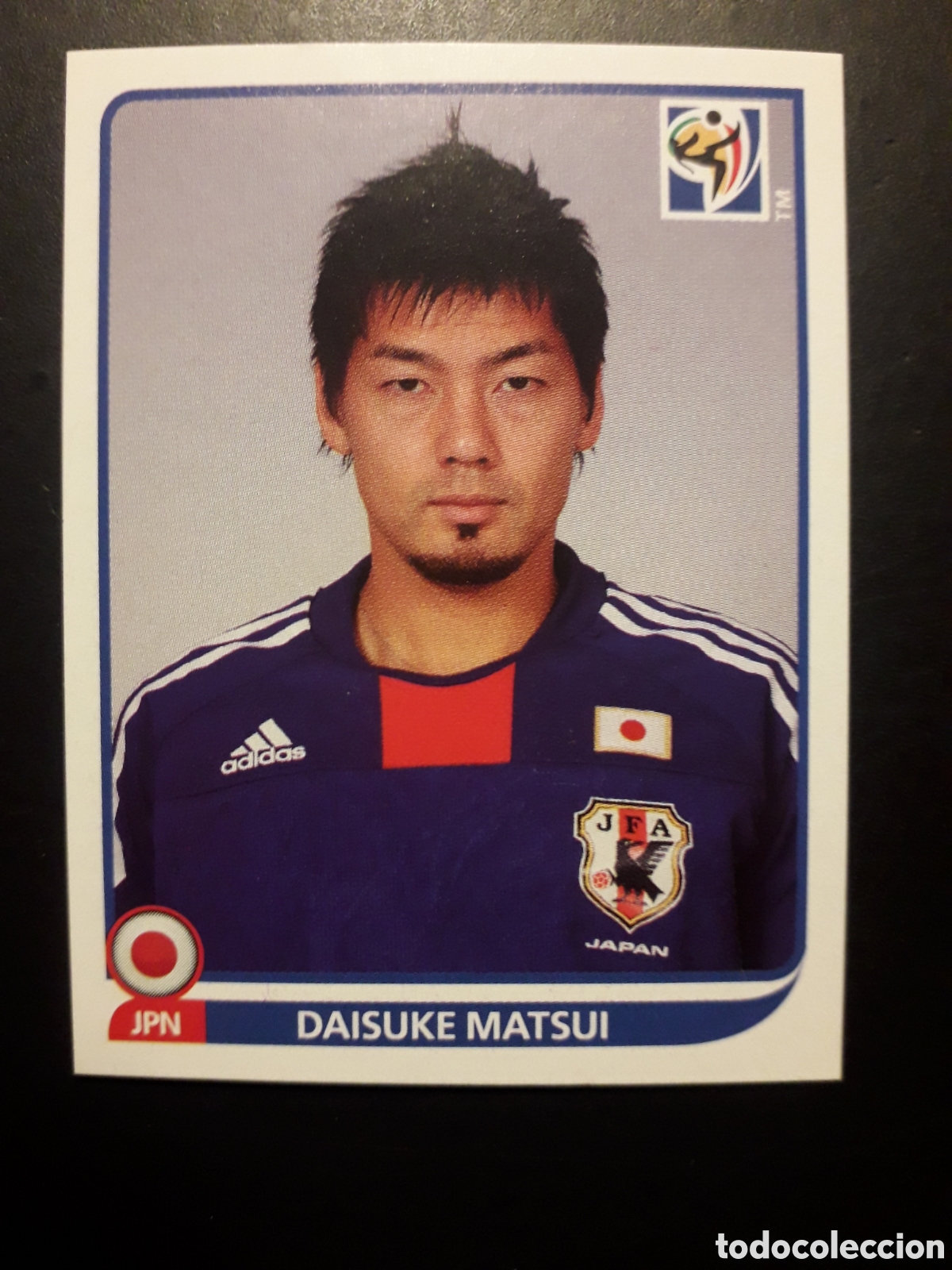 Cromos de F&uacute;tbol: DAISUKE MATSUI JAP&Oacute;N MUNDIAL SUD&Aacute;FRICA 2010 PANINI N&deg; 386 SIN PEGAR. PEDIDO M&Iacute;NIMO 3&euro;.