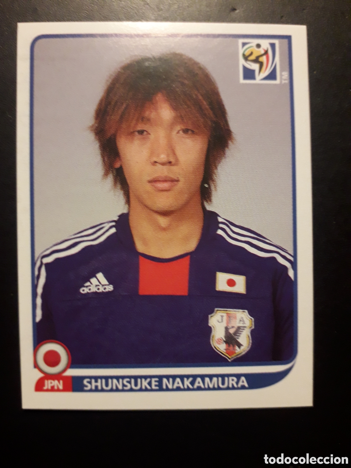 Cromos de F&uacute;tbol: SHUNSUKE NAKAMURA JAP&Oacute;N MUNDIAL SUD&Aacute;FRICA 2010 PANINI N&deg; 388 SIN PEGAR. PEDIDO M&Iacute;NIMO 3&euro;