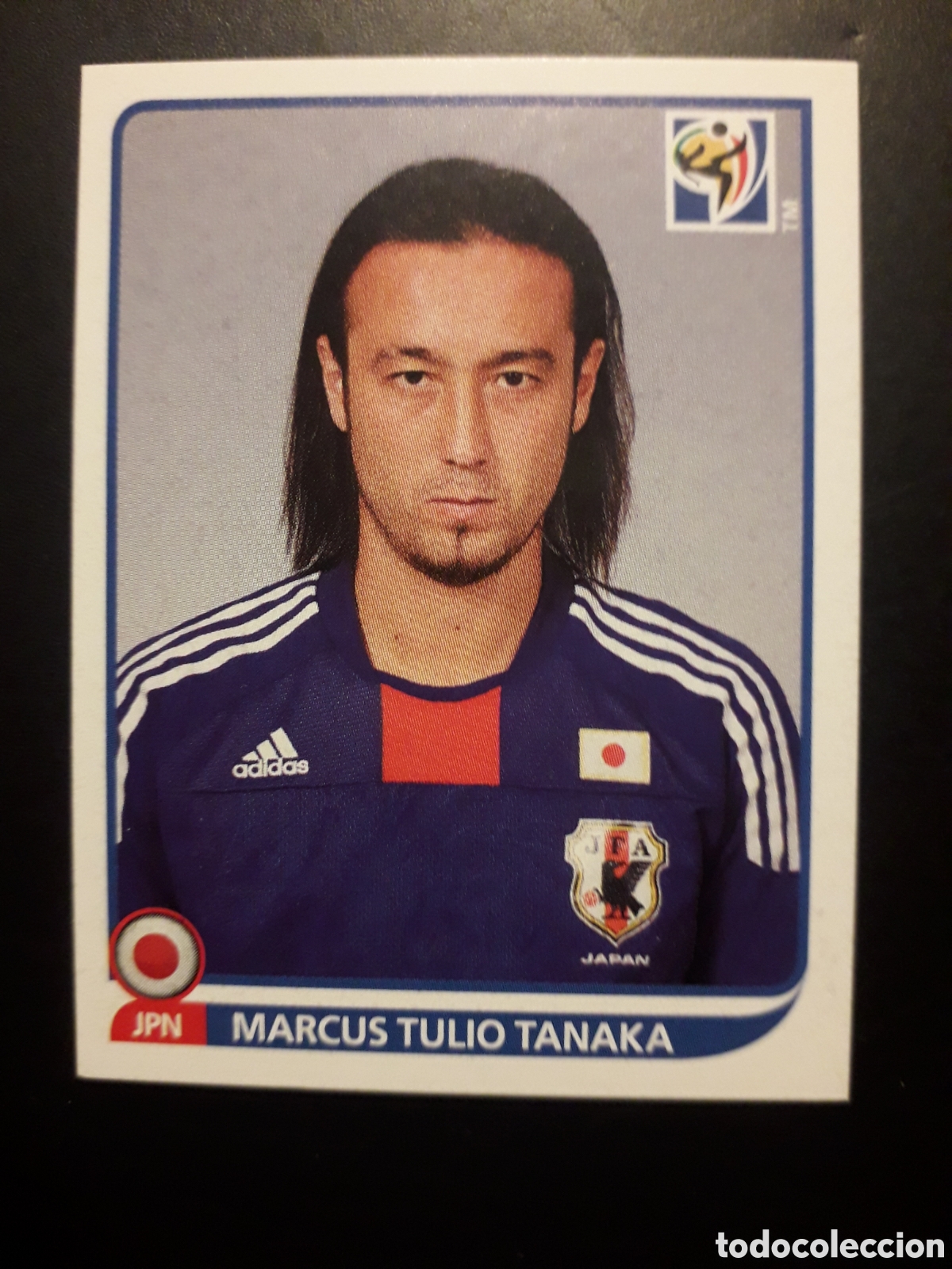 Cromos de F&uacute;tbol: MARCUS TULIO TANAKA JAP&Oacute;N MUNDIAL SUD&Aacute;FRICA 2010 PANINI N&deg; 377 SIN PEGAR. PEDIDO M&Iacute;NIMO 3&euro;