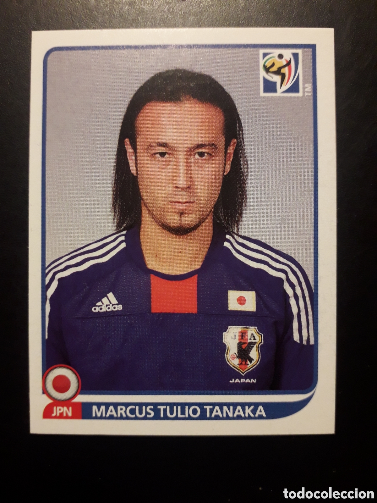 Cromos de F&uacute;tbol: MARCUS TULIO TANAKA JAP&Oacute;N MUNDIAL SUD&Aacute;FRICA 2010 PANINI N&deg; 377 SIN PEGAR. PEDIDO M&Iacute;NIMO 3&euro;.