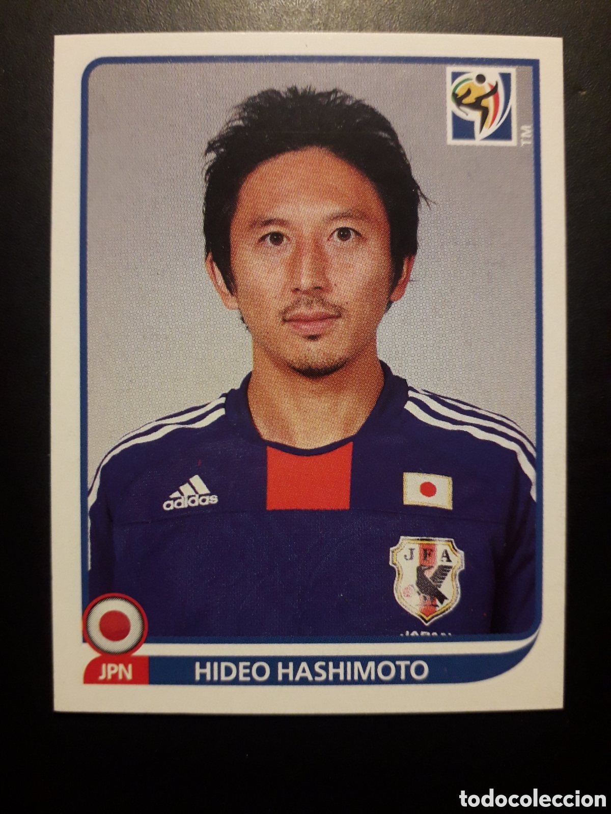 Cromos de F&uacute;tbol: HIDEO HASHIMOTO JAP&Oacute;N MUNDIAL SUD&Aacute;FRICA 2010 PANINI N&deg; 382 SIN PEGAR. PEDIDO M&Iacute;NIMO 3&euro;