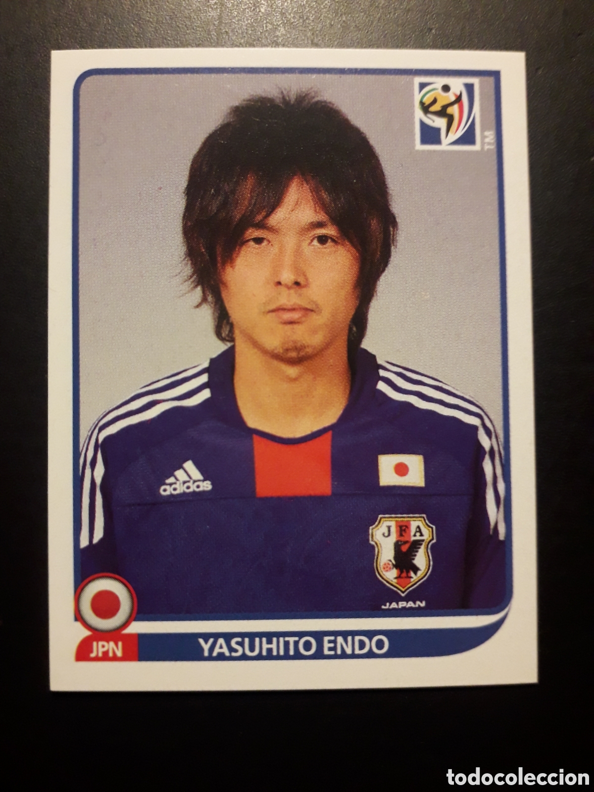 Cromos de F&uacute;tbol: YASUHITO ENDO JAP&Oacute;N MUNDIAL SUD&Aacute;FRICA 2010 PANINI N&deg; 387 SIN PEGAR. PEDIDO M&Iacute;NIMO 3&euro;