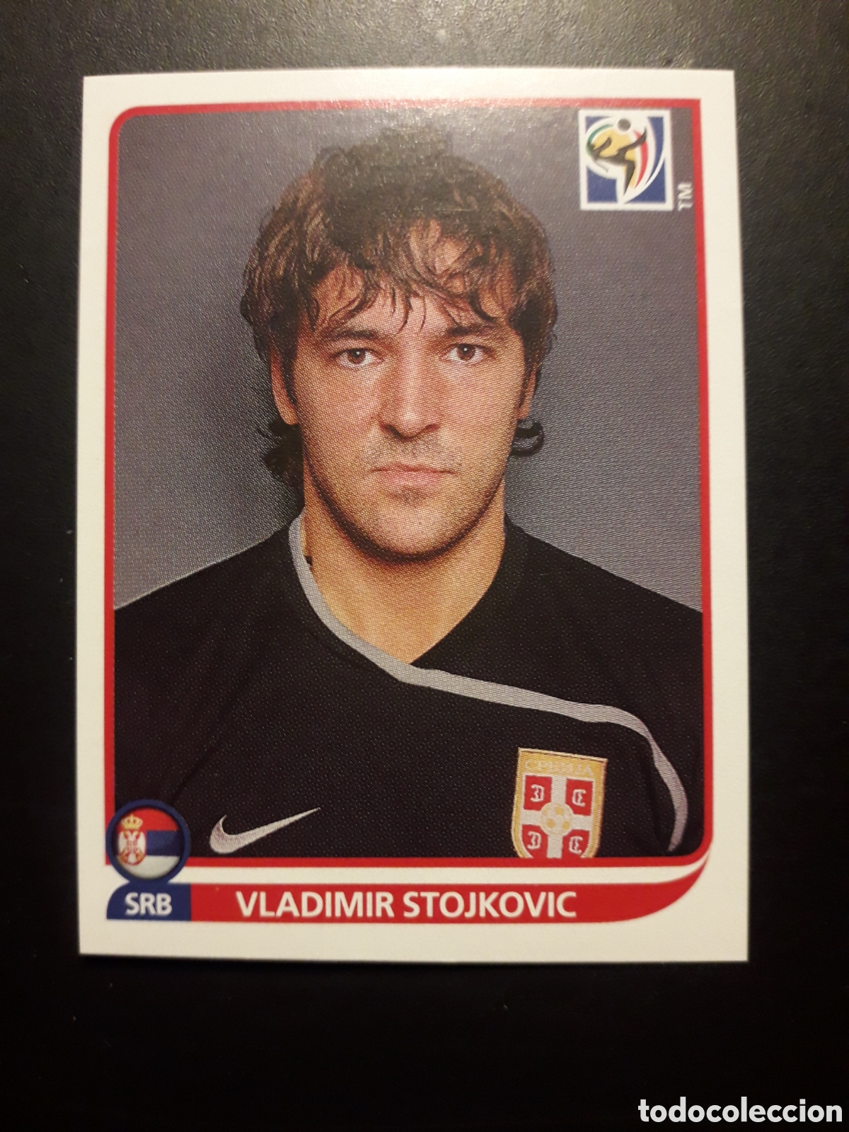 Cromos de F&uacute;tbol: STOIJKOVIC SERBIA MUNDIAL SUD&Aacute;FRICA 2010 PANINI N&deg; 298 SIN PEGAR, PEDIDO M&Iacute;NIMO 3&euro;