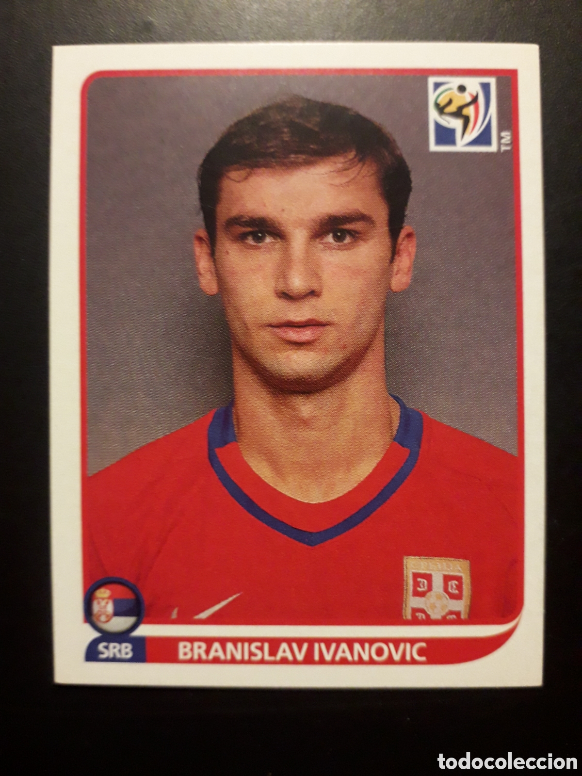Cromos de F&uacute;tbol: IVANOVIC SERBIA MUNDIAL SUD&Aacute;FRICA 2010 PANINI N&deg; 300 SIN PEGAR, PEDIDO M&Iacute;NIMO 3&euro;