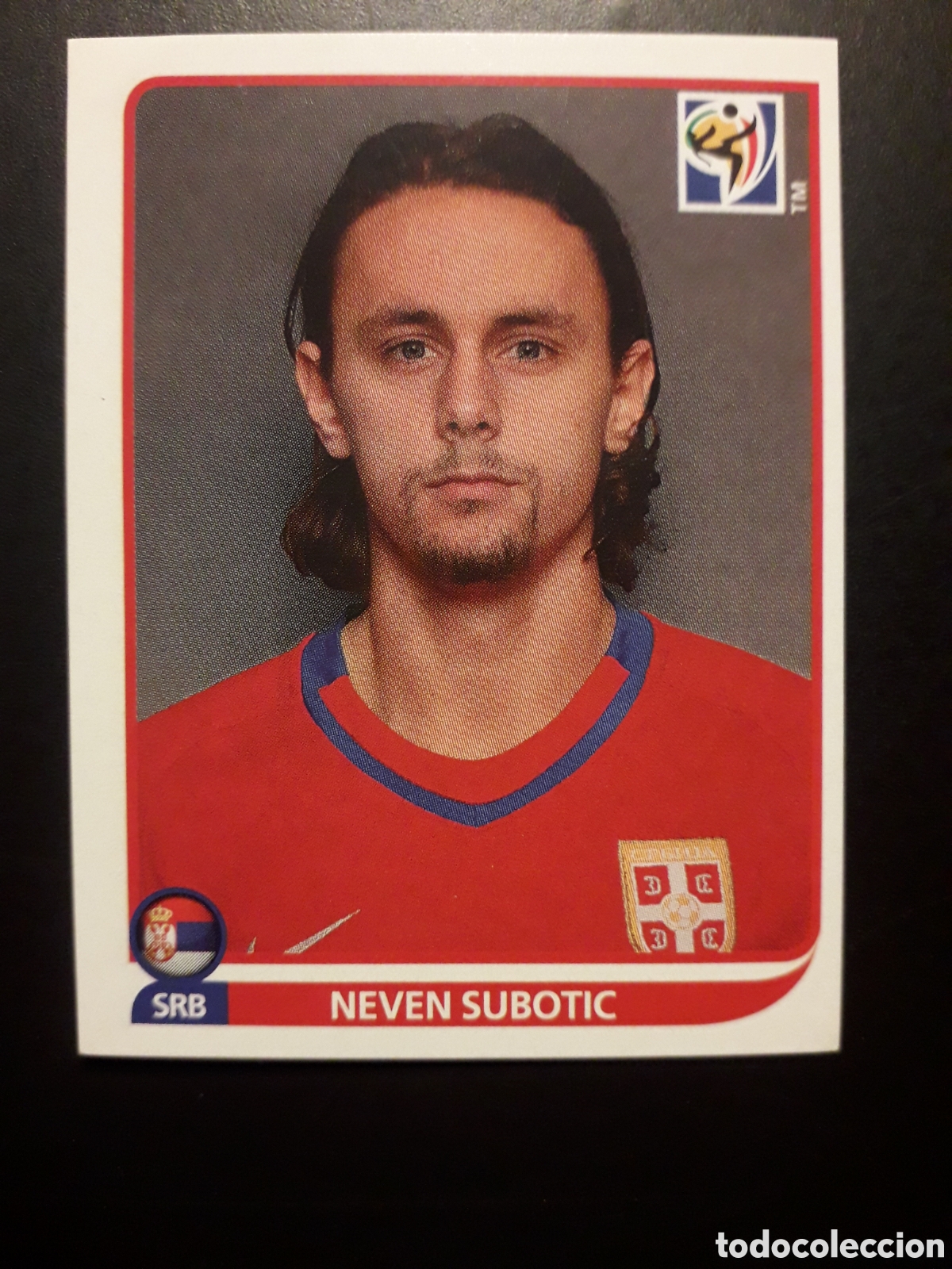 Cromos de F&uacute;tbol: SUBOTIC SERBIA MUNDIAL SUD&Aacute;FRICA 2010 PANINI N&deg; 305 SIN PEGAR, TRASERA AZUL PEDIDO M&Iacute;NIMO 3&euro;