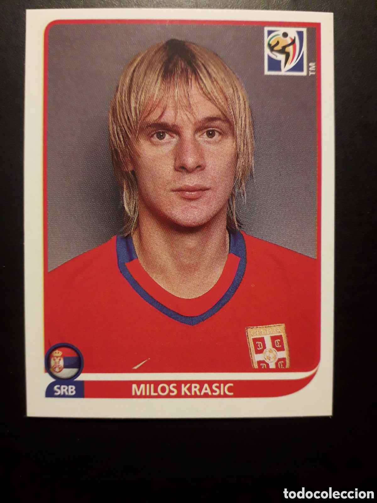 Cromos de F&uacute;tbol: KRASIC SERBIA MUNDIAL SUD&Aacute;FRICA 2010 PANINI N&deg; 309 SIN PEGAR, PEDIDO M&Iacute;NIMO 3&euro;