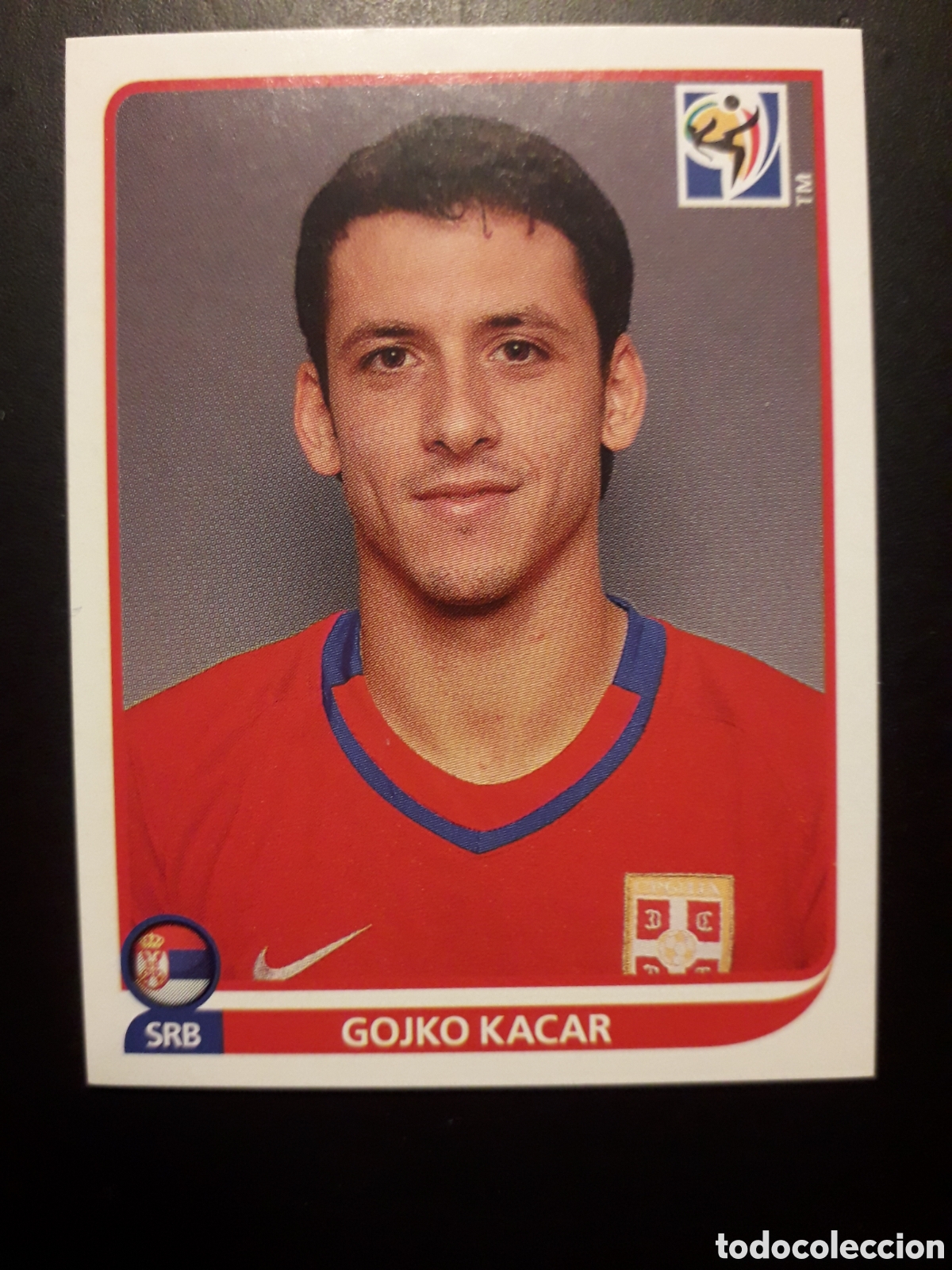 Cromos de F&uacute;tbol: KACAR SERBIA MUNDIAL SUD&Aacute;FRICA 2010 PANINI N&deg; 310 SIN PEGAR, PEDIDO M&Iacute;NIMO 3&euro;.