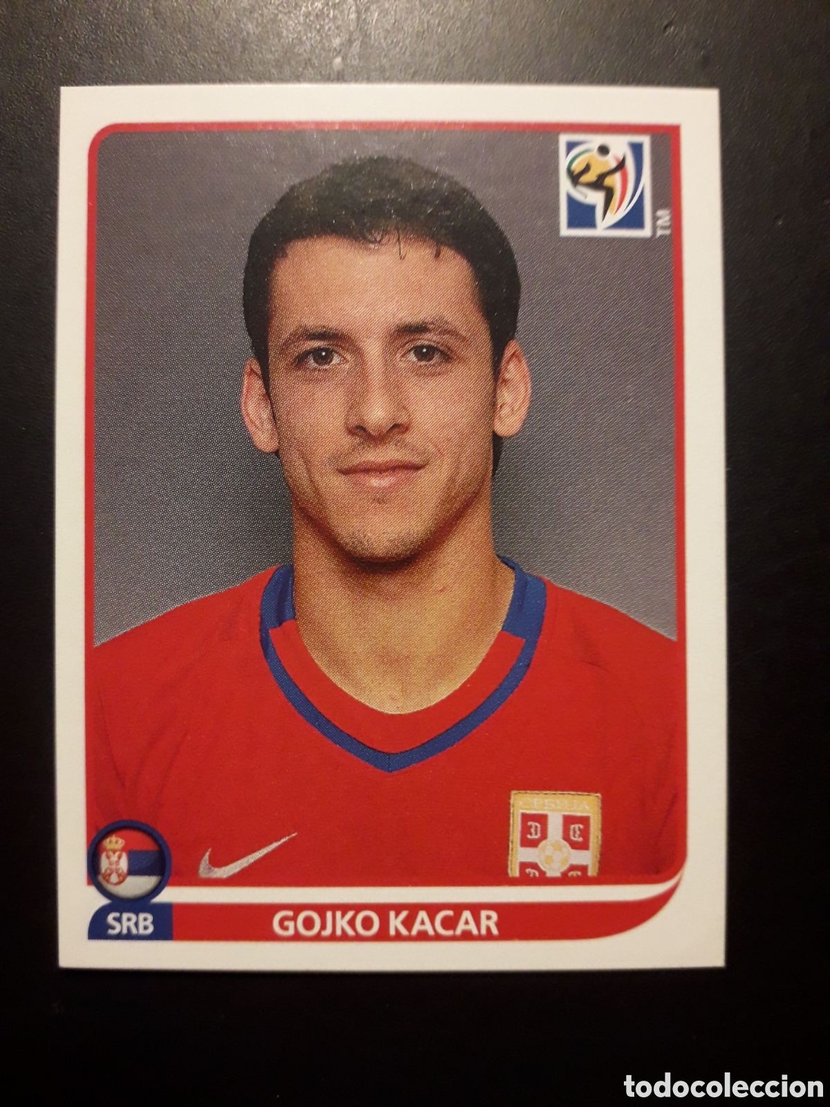 Cromos de F&uacute;tbol: KACAR SERBIA MUNDIAL SUD&Aacute;FRICA 2010 PANINI N&deg; 310 SIN PEGAR, PEDIDO M&Iacute;NIMO 3&euro;.