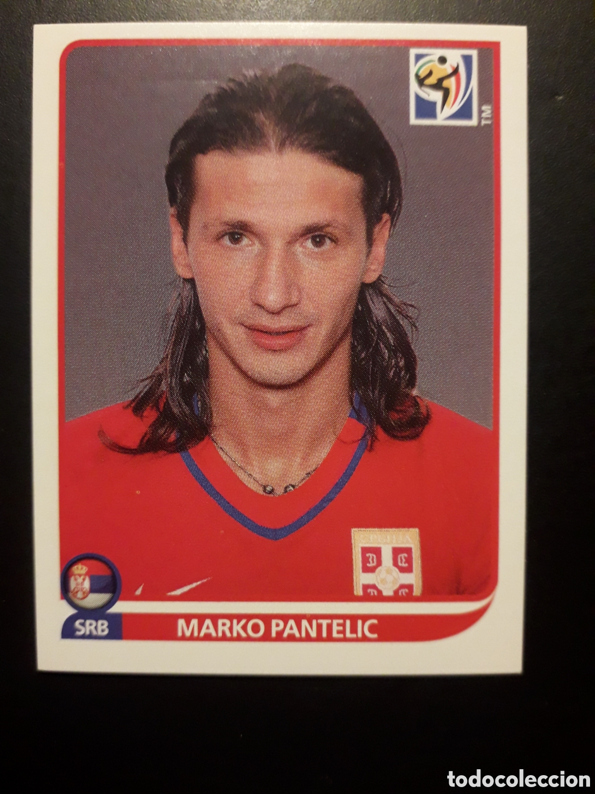 Cromos de F&uacute;tbol: PANTELIC SERBIA MUNDIAL SUD&Aacute;FRICA 2010 PANINI N&deg; 311 SIN PEGAR, TRASERA AZUL PEDIDO M&Iacute;NIMO 3&euro;