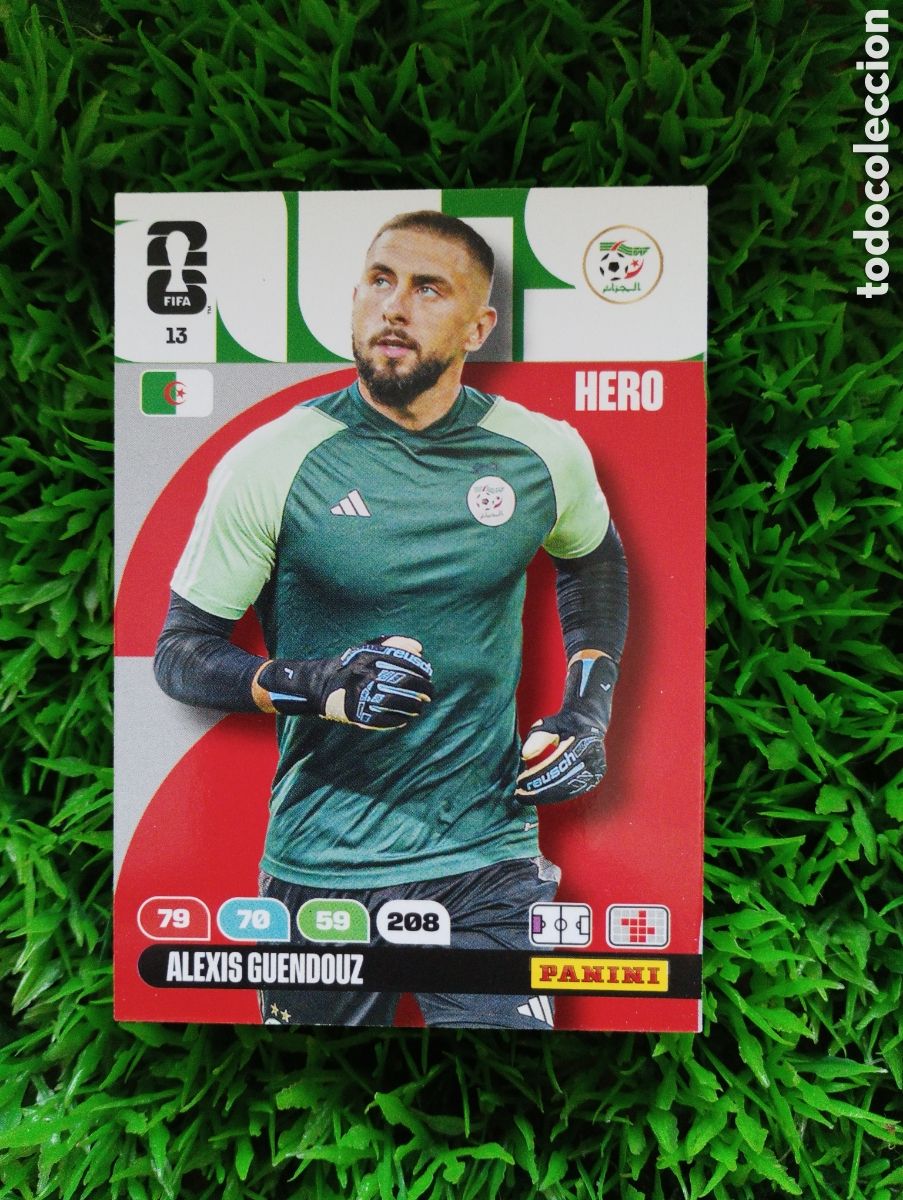 Cromos de F&uacute;tbol: Guendouz Argelia Adrenalin XL Mundial 2026 # 13