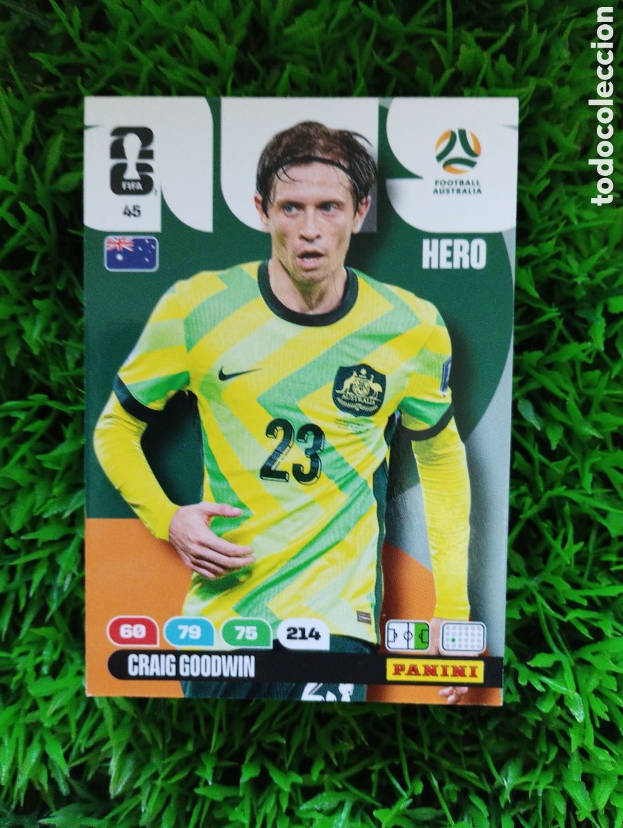 Cromos de F&uacute;tbol: Goodwin Australia Adrenalin XL Mundial 2026 # 45