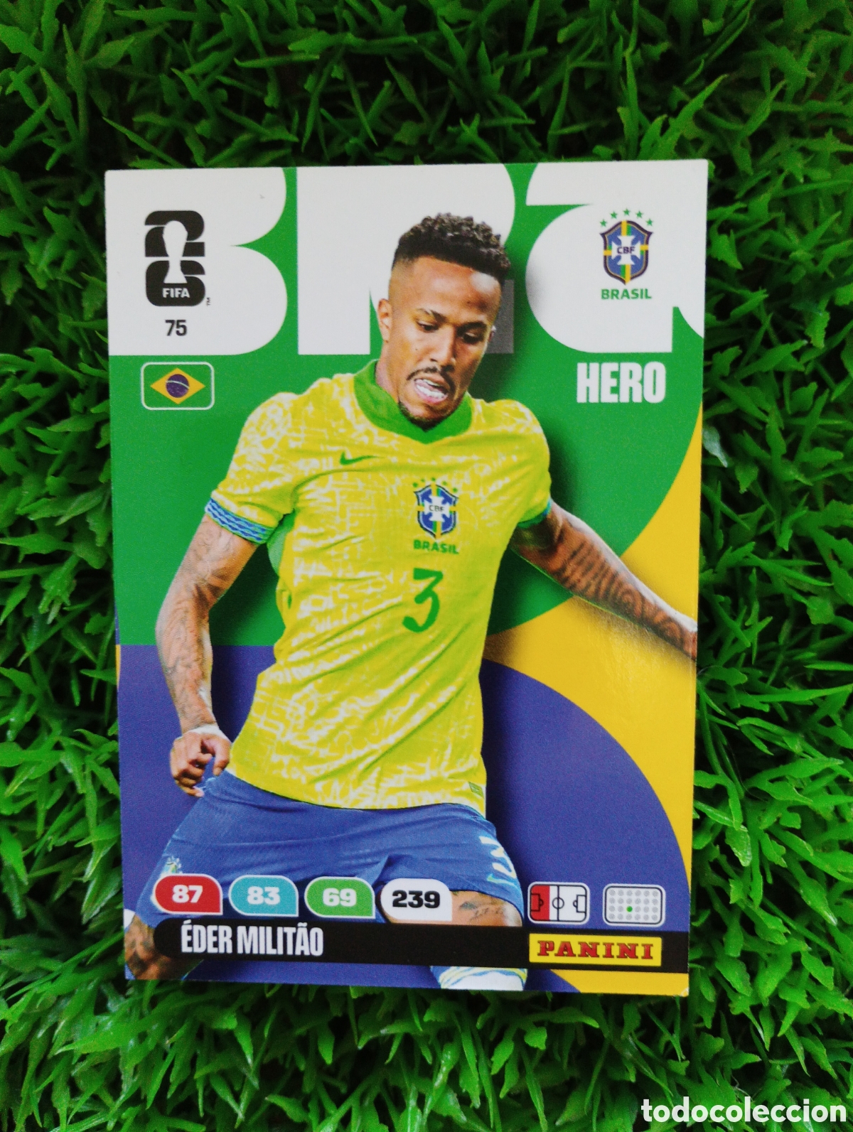 Cromos de F&uacute;tbol: Militao Brasil Adrenalin XL Mundial 2026 # 75
