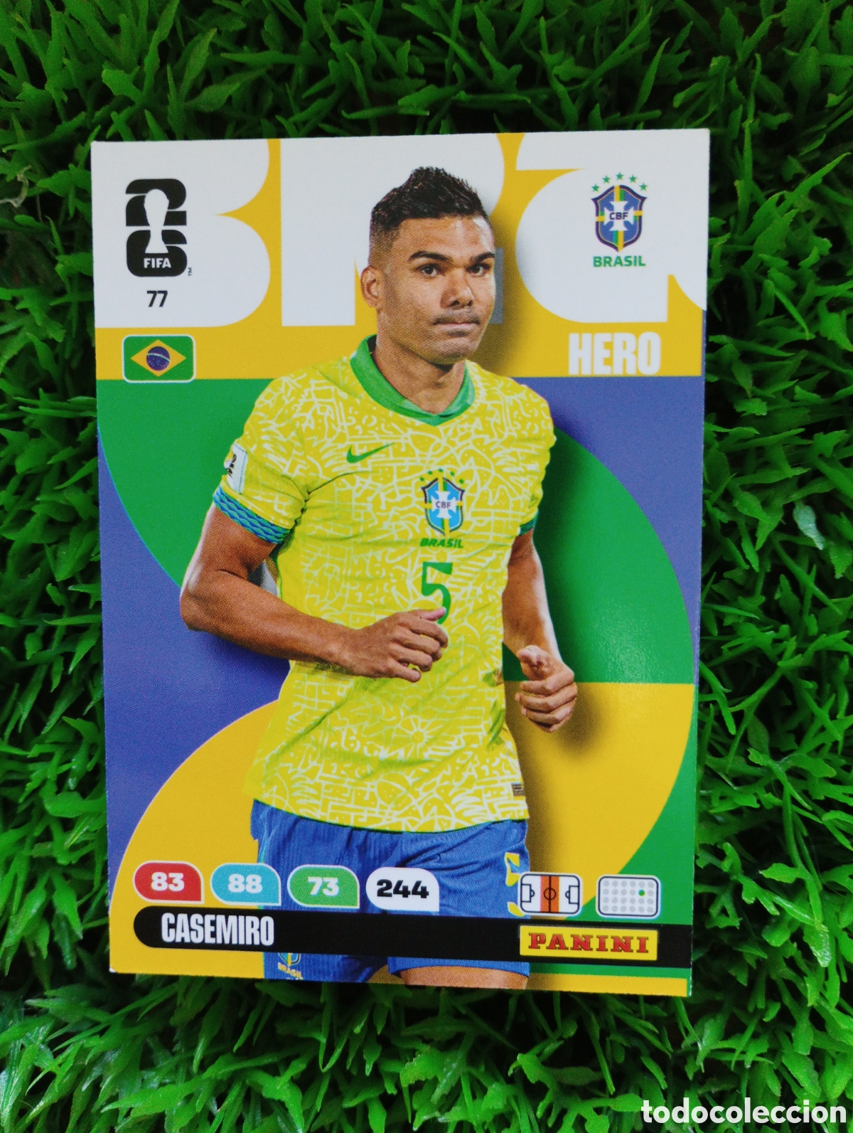 Cromos de F&uacute;tbol: Casemiro Brasil Adrenalin XL Mundial 2026 # 77