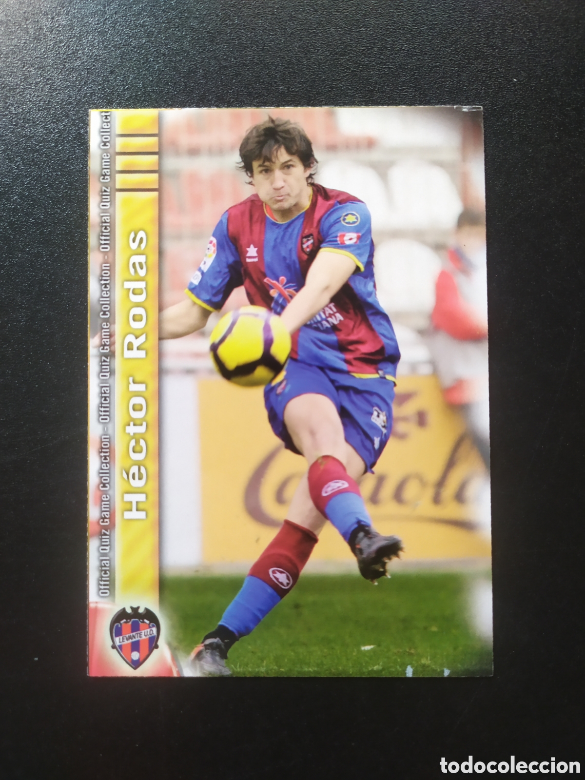 Cromos de F&uacute;tbol: Mundicromo fichas Liga 2009 2010 09 10 H&eacute;ctor Rodas n&deg; 866 Levante