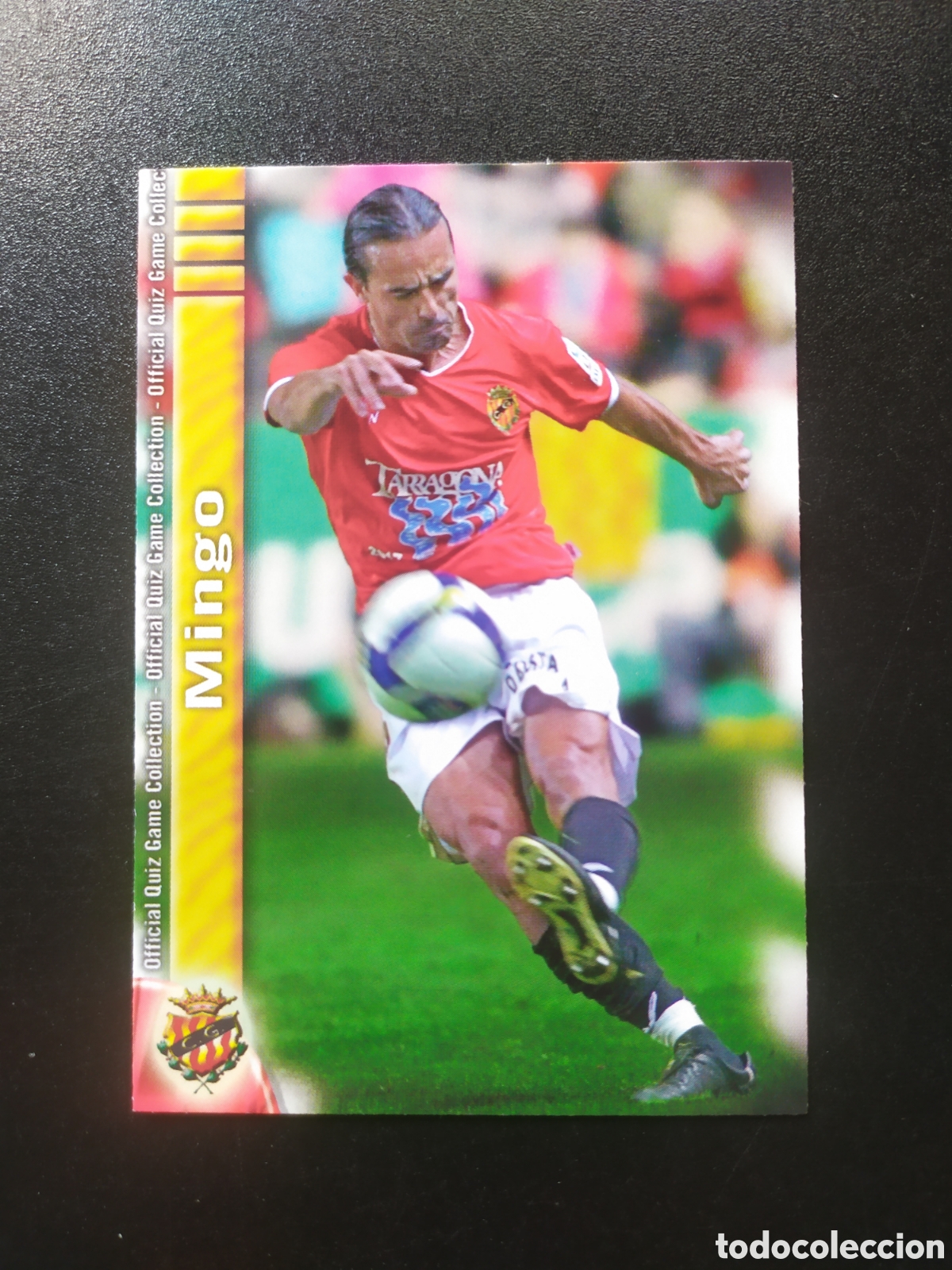 Cromos de F&uacute;tbol: Mundicromo fichas Liga 2009 2010 09 10 Mingo n&deg; 907 Gimnastic Tarragona