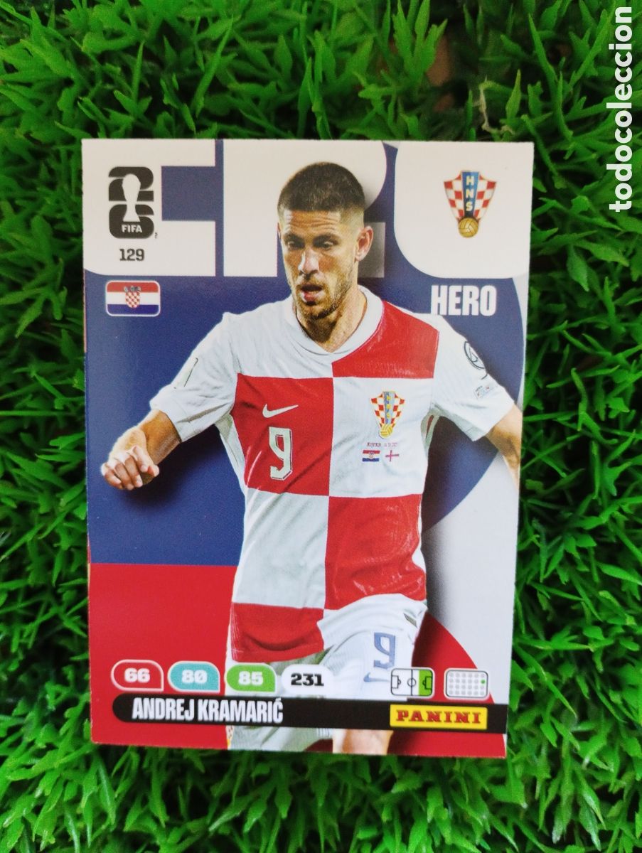 Cromos de F&uacute;tbol: Kramaric Croacia Adrenalin XL Mundial 2026 # 129