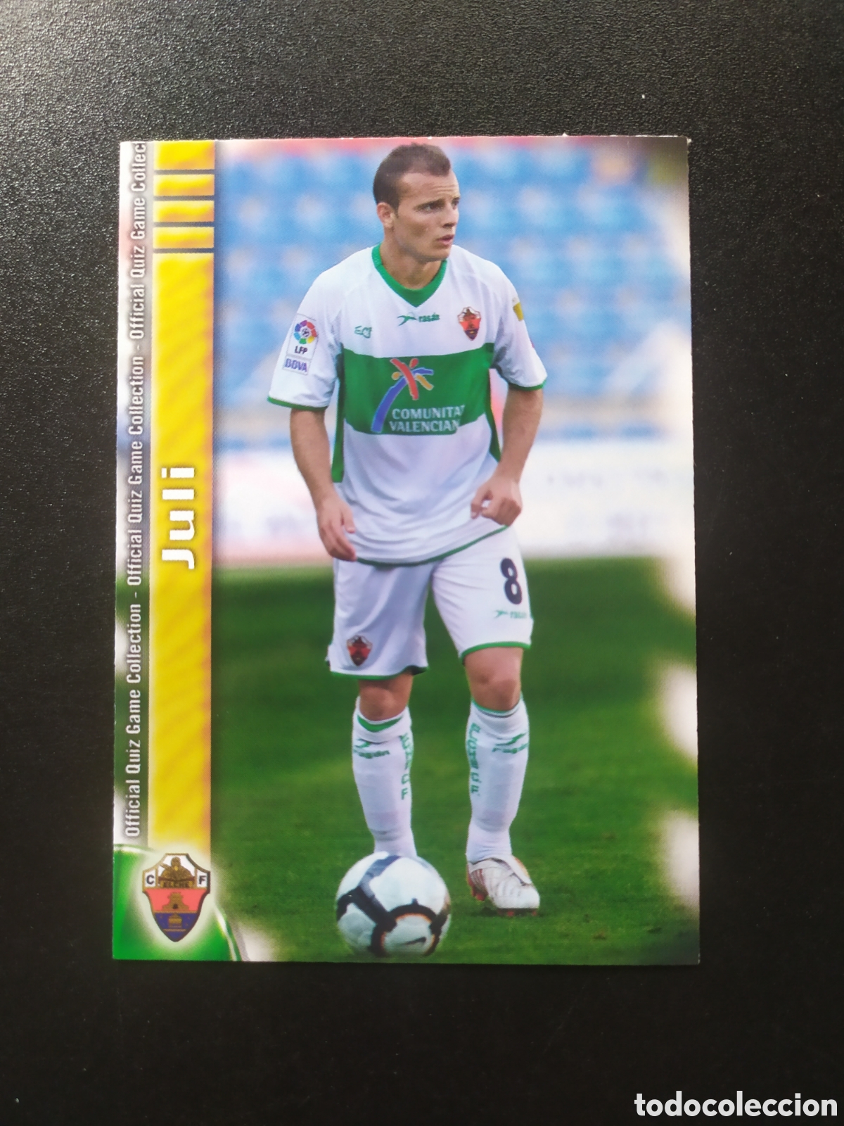 Cromos de F&uacute;tbol: Mundicromo fichas Liga 2009 2010 09 10 Juli n&deg; 955 Elche