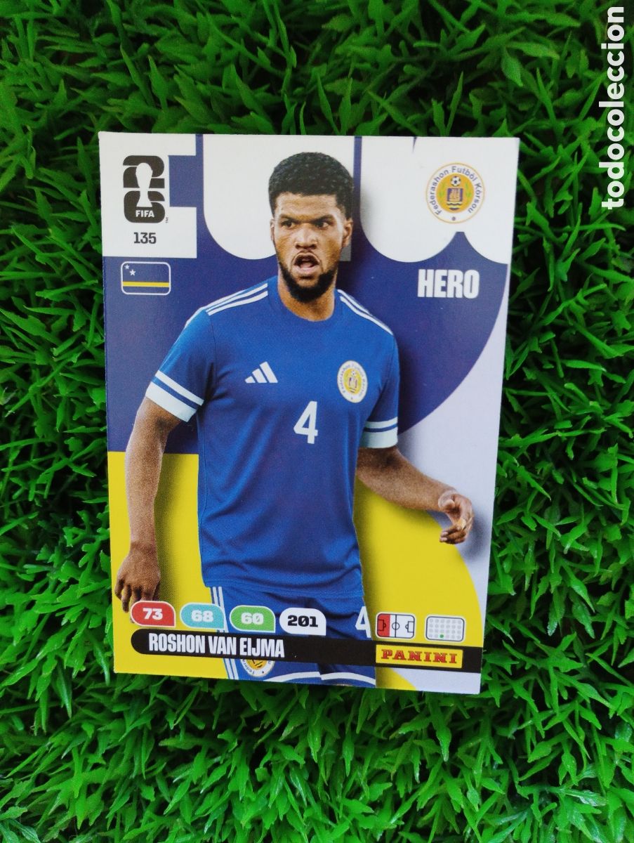 Cromos de F&uacute;tbol: Van Eijma Curazao Adrenalin XL Mundial 2026 # 135
