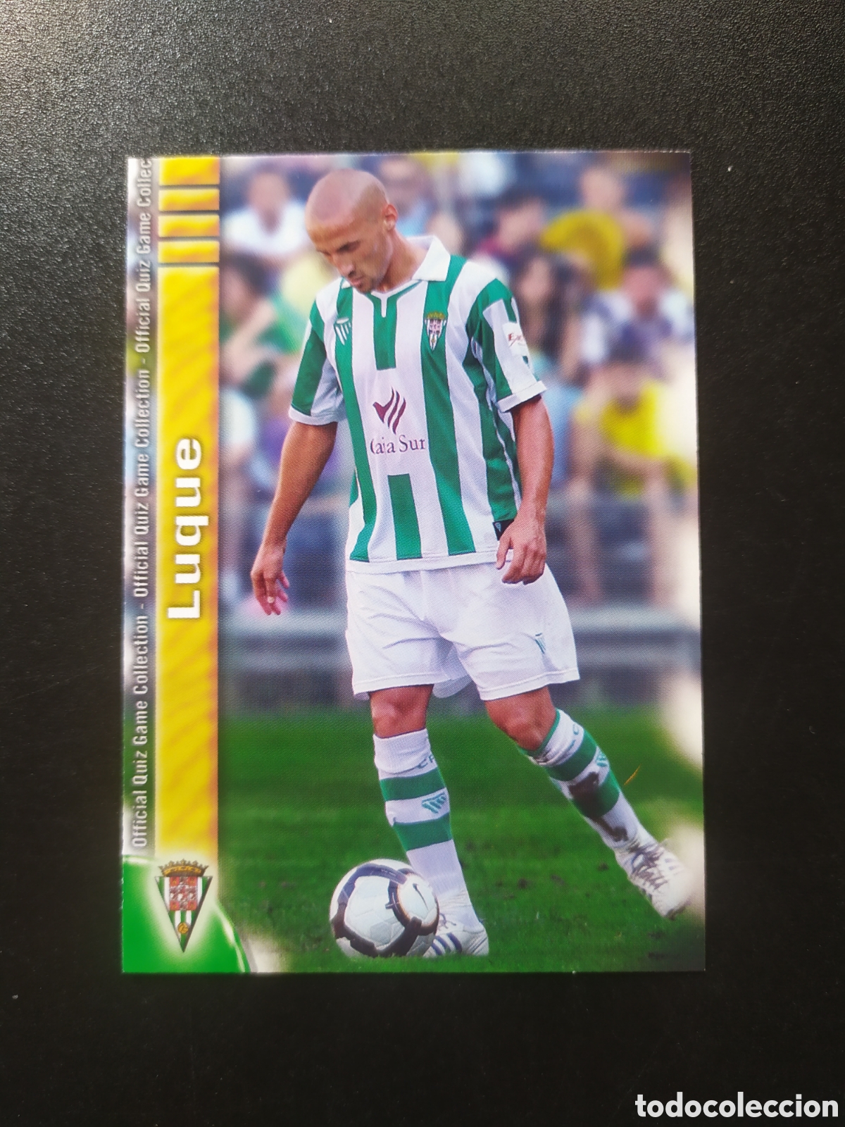 Cromos de F&uacute;tbol: Mundicromo fichas Liga 2009 2010 09 10 Luque n&deg; 973 C&oacute;rdoba