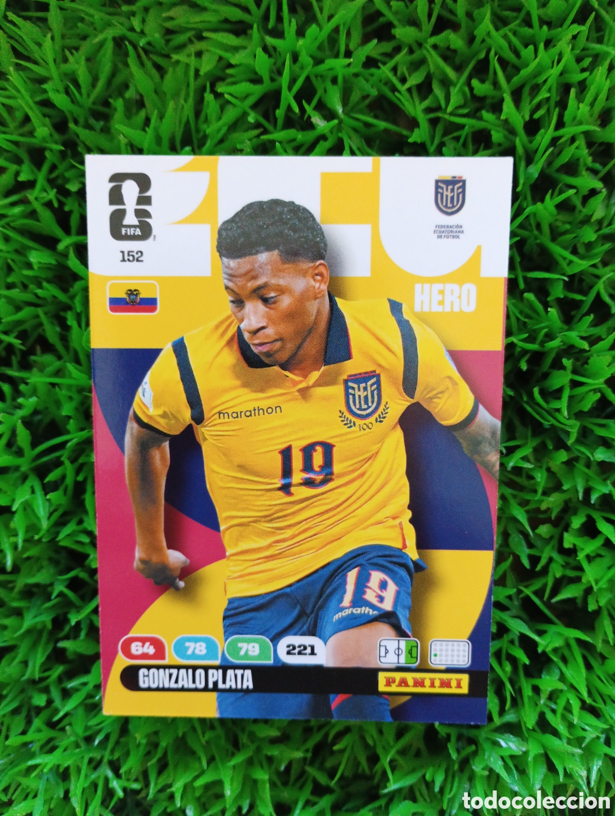Cromos de F&uacute;tbol: Plata Ecuador Adrenalin XL Mundial 2026 # 152
