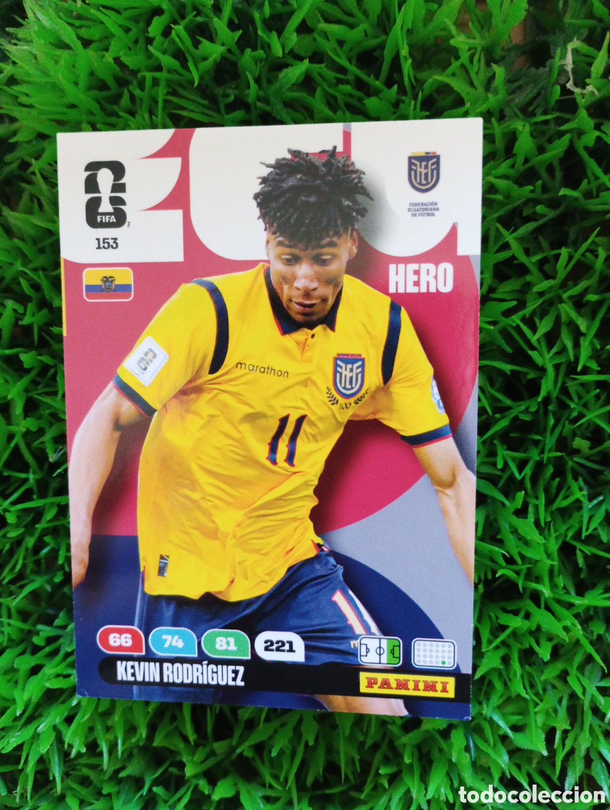 Cromos de F&uacute;tbol: Rodriguez Ecuador Adrenalin XL Mundial 2026 # 153