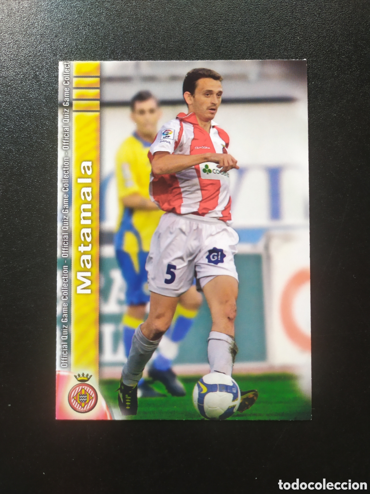 Cromos de F&uacute;tbol: Mundicromo fichas Liga 2009 2010 09 10 Matamala n&deg; 1040 Girona
