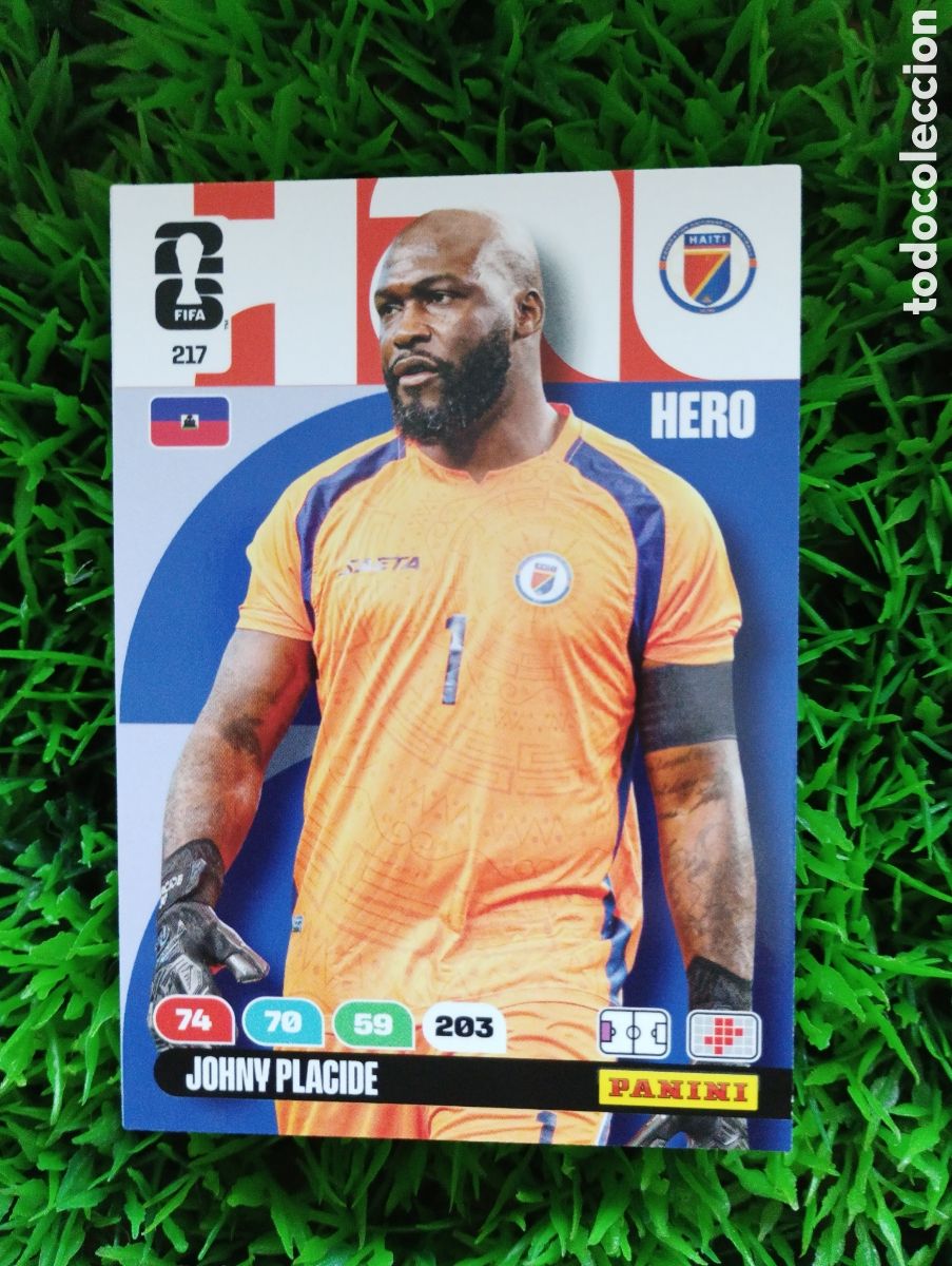 Cromos de F&uacute;tbol: Placide Haiti Adrenalin XL Mundial 2026 # 217