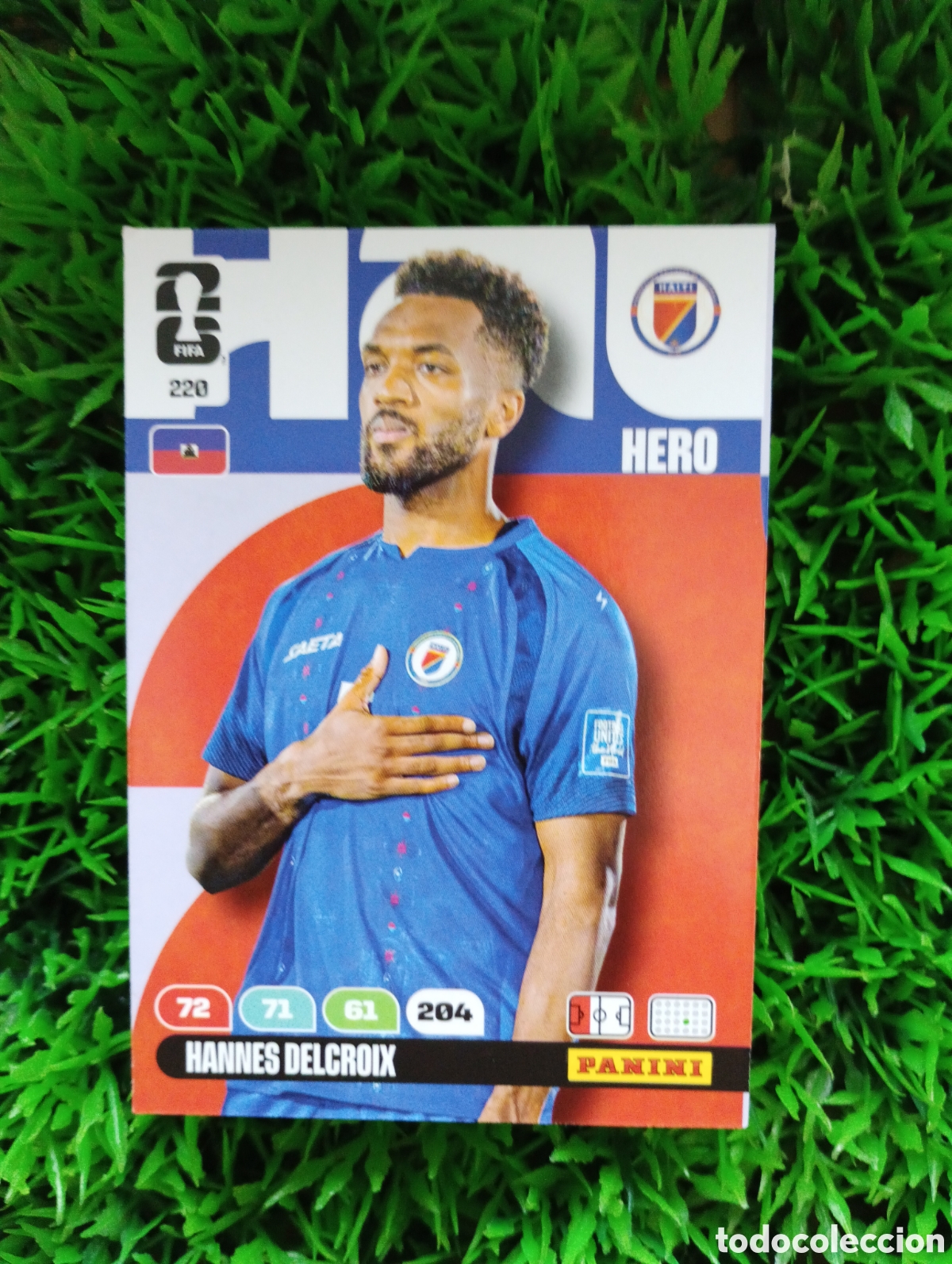 Cromos de F&uacute;tbol: Delcroix Haiti Adrenalin XL Mundial 2026 # 220