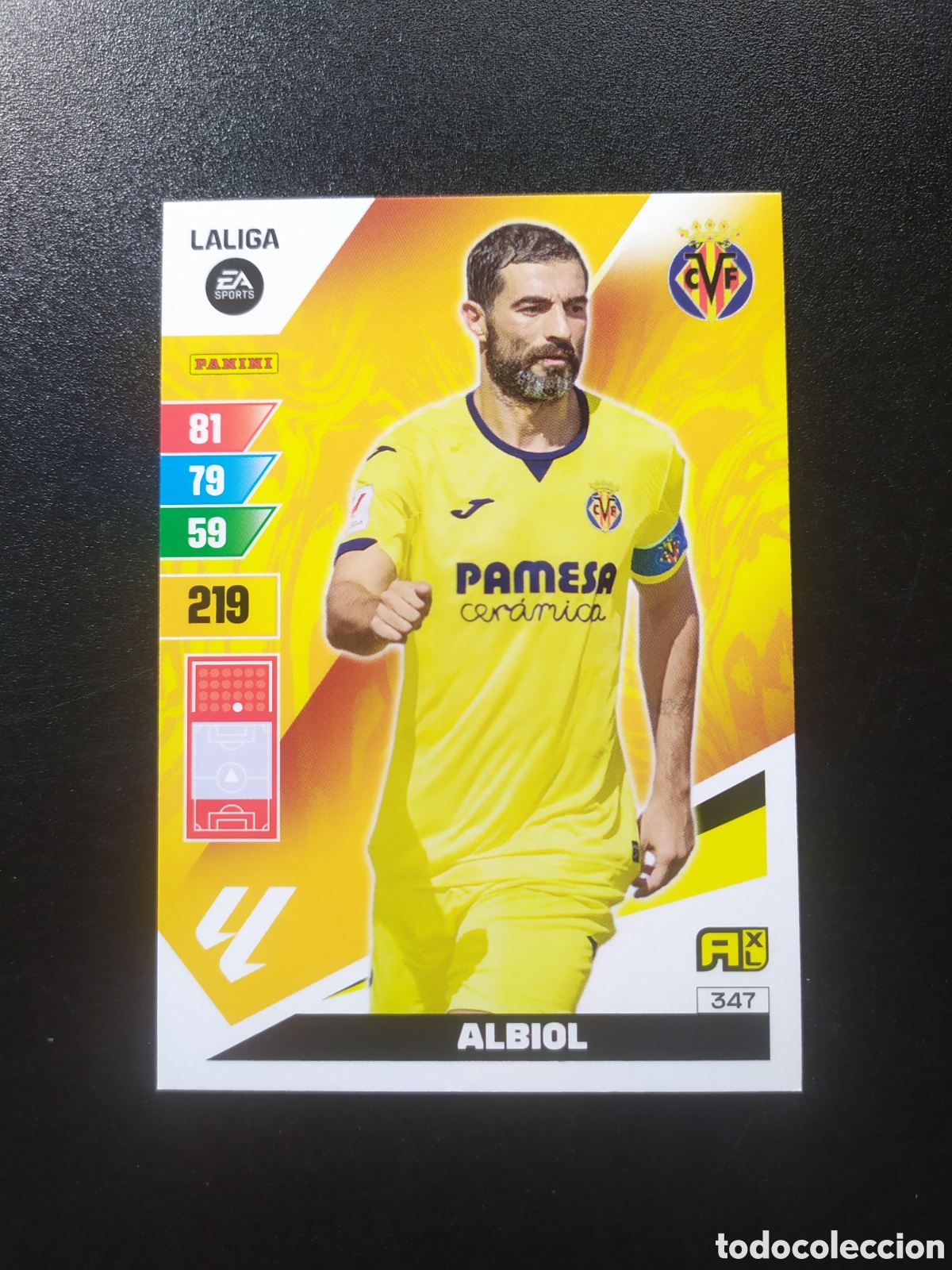 Cromos de F&uacute;tbol: Adrenalyn 2023 2024 23 24 panini Albiol n&deg; 347 Villarreal