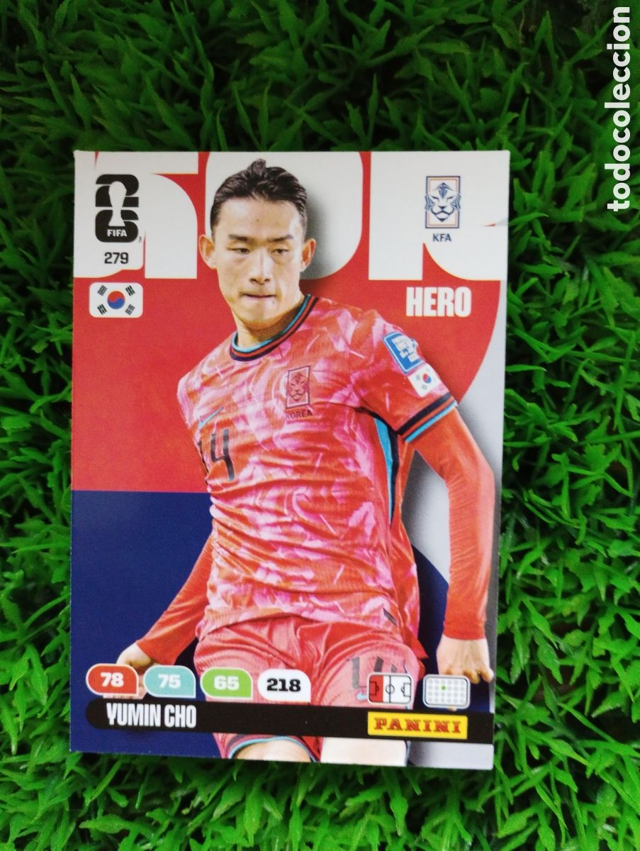 Cromos de F&uacute;tbol: Cho Corea Del Sur Adrenalin XL Mundial 2026 # 279