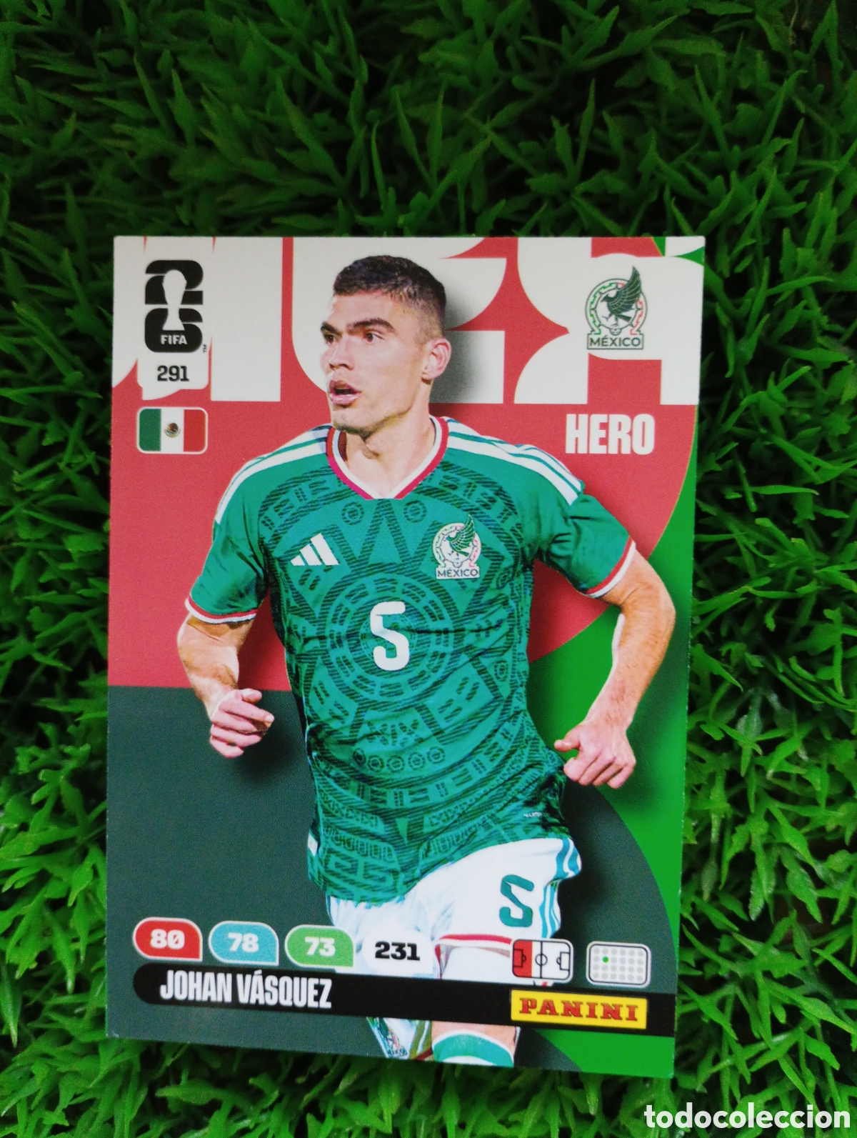 Cromos de F&uacute;tbol: Vasquez Mexico Adrenalin XL Mundial 2026 # 291