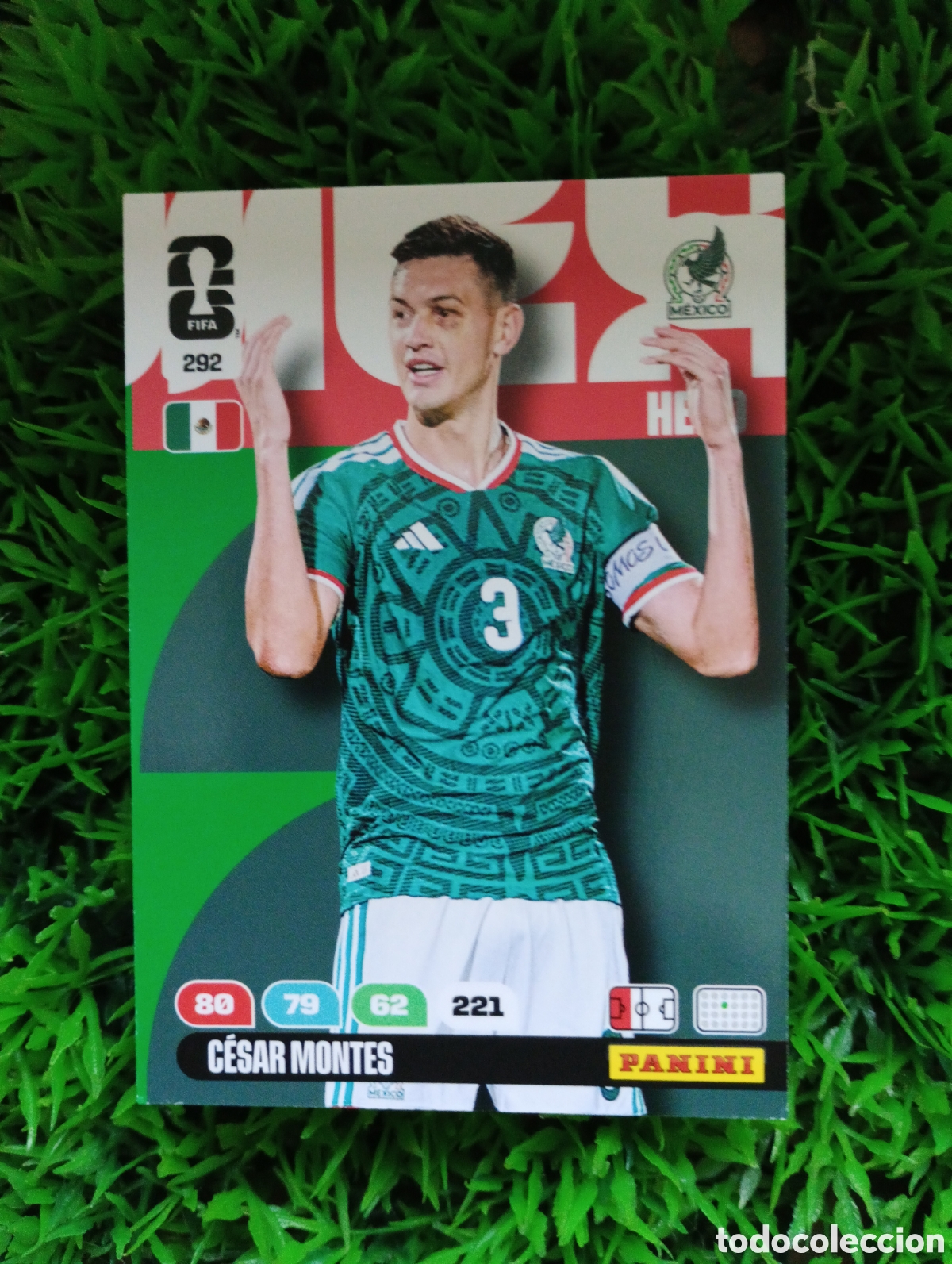 Cromos de F&uacute;tbol: Montes Mexico Adrenalin XL Mundial 2026 # 292