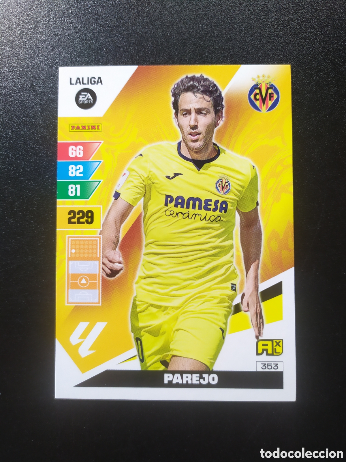 Cromos de F&uacute;tbol: Adrenalyn 2023 2024 23 24 panini Parejo n&deg; 353 Villarreal