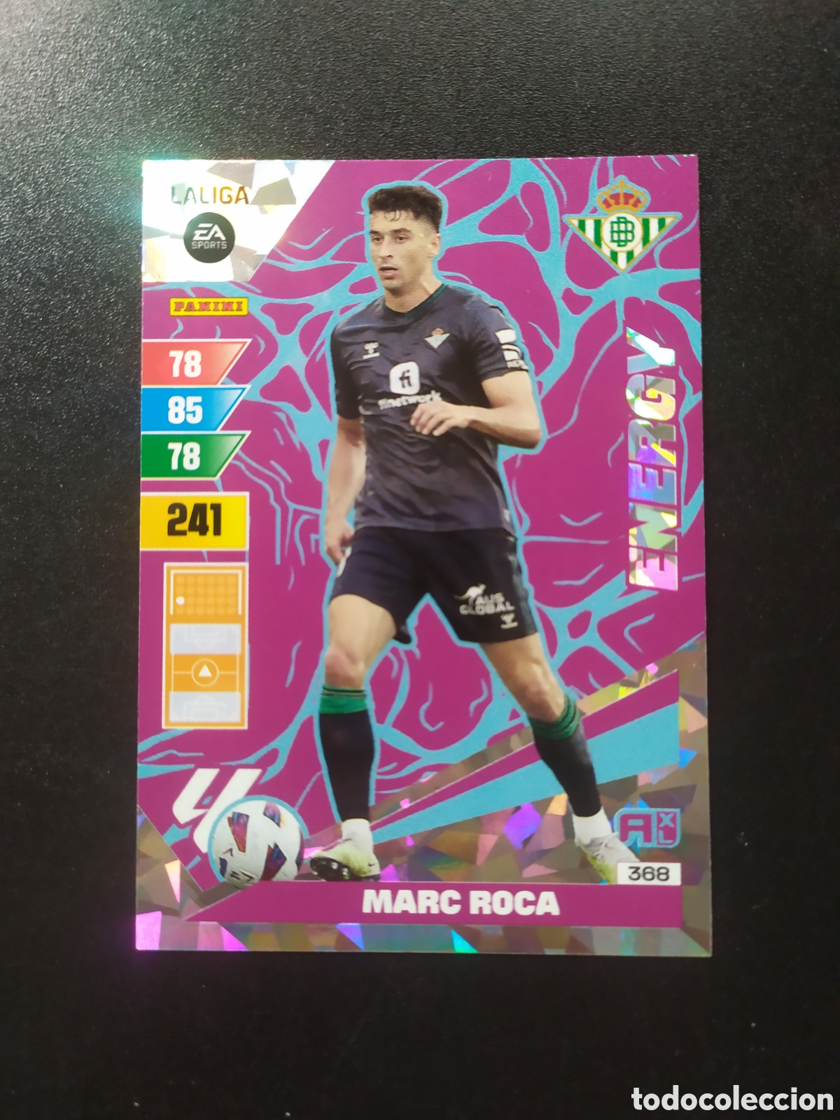 Cromos de F&uacute;tbol: Adrenalyn 2023 2024 23 24 panini Marc Roca energy n&deg; 368 Real Betis