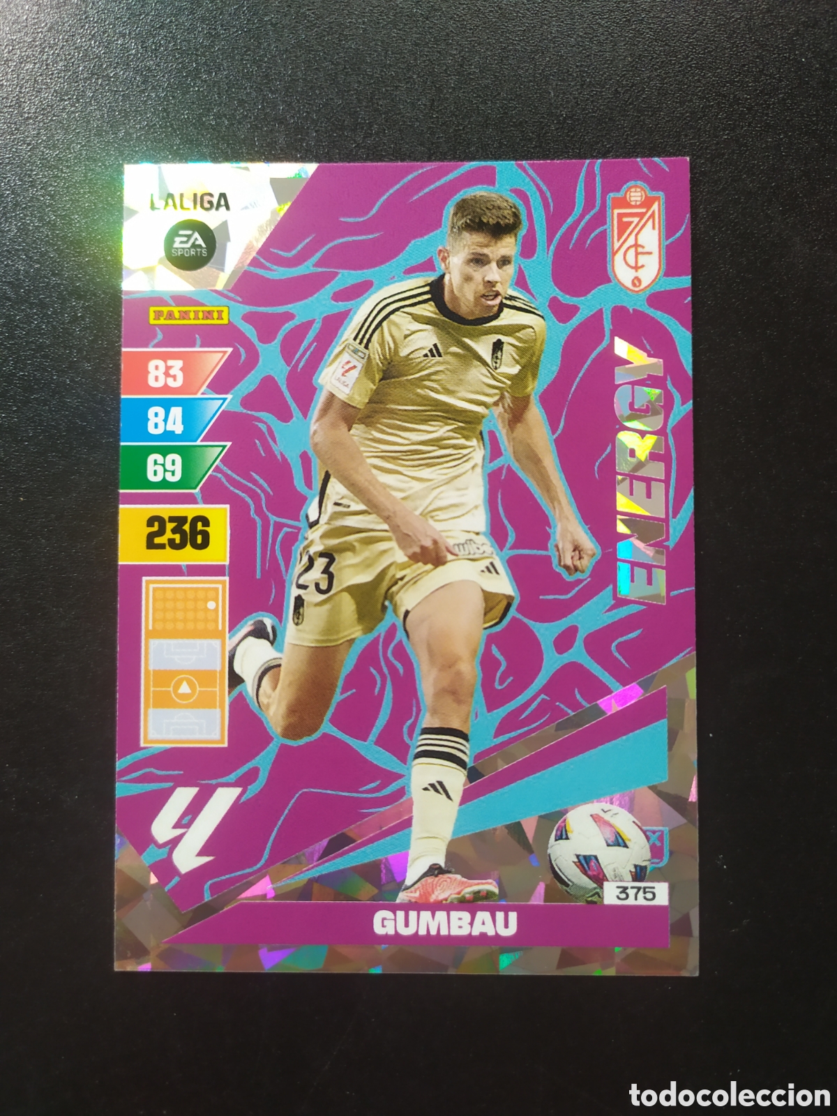 Cromos de F&uacute;tbol: Adrenalyn 2023 2024 23 24 panini Gumbau energy n&deg; 375 Granada