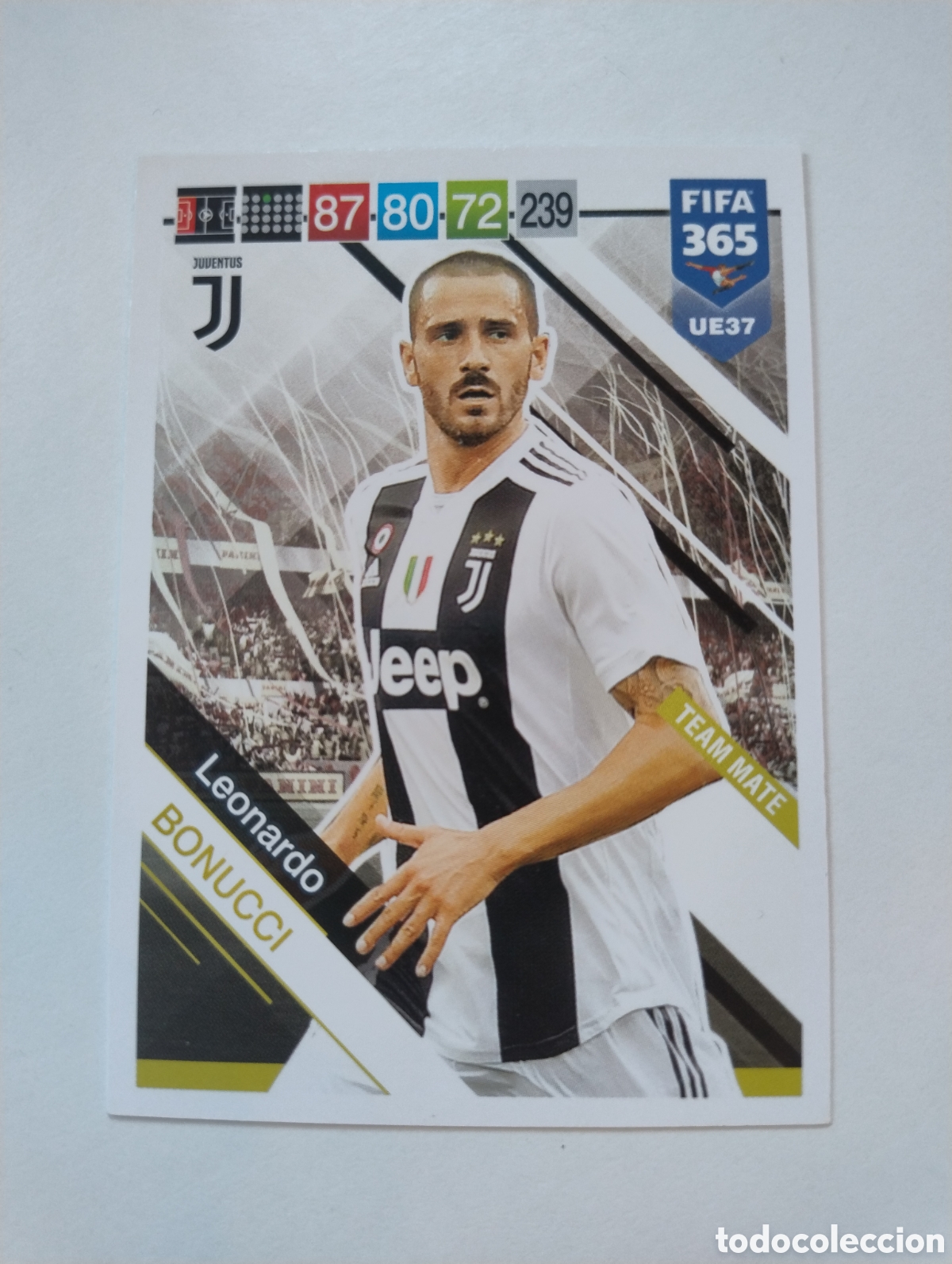 Cromos de F&uacute;tbol: UE 37 - Bonucci - Juventus - Adrenalyn XL FIFA 365 2018