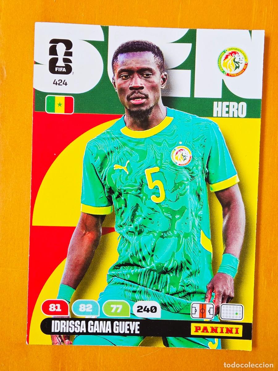 Figurine di Calcio: 424 Idrissa Gana Gueye, Hero, Senegal, Panini Adrenalyn XL Fifa World Cup 2026 Mundial 26
