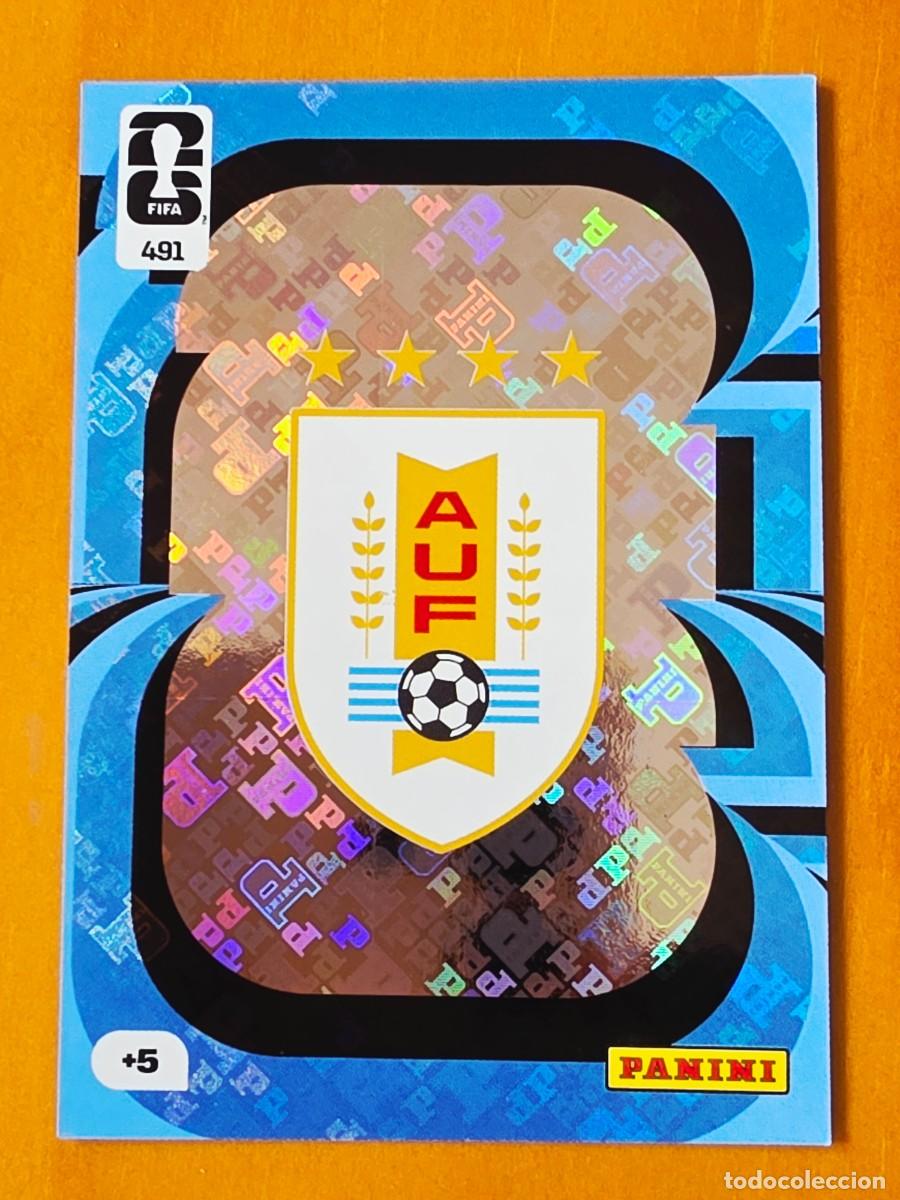 Cromos de F&uacute;tbol: 491 Escudo Logo Uruguay, Panini Adrenalyn XL Fifa World Cup 2026 Mundial 26