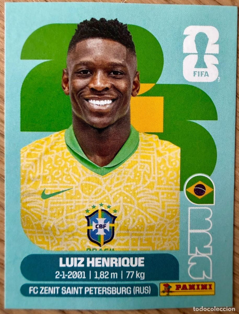 Cromos de F&uacute;tbol: BRA12 BRA 12 LUIZ HENRIQUE BRASIL MUNDIAL FIFA WORLD CUP 2026 26 STICKER CROMO PANINI SIN PEGAR