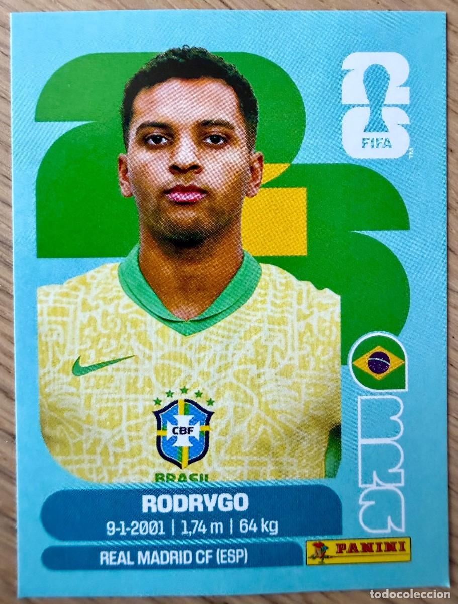 Cromos de F&uacute;tbol: BRA15 BRA 15 RODRYGO BRASIL MUNDIAL FIFA WORLD CUP 2026 26 STICKER CROMO PANINI SIN PEGAR