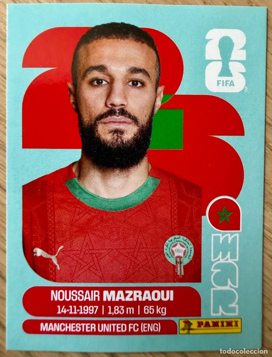 Cromos de F&uacute;tbol: MAR5 MAR 5 MAZRZOUI MARRUECOS MUNDIAL FIFA WORLD CUP 2026 26 STICKER CROMO PANINI SIN PEGAR